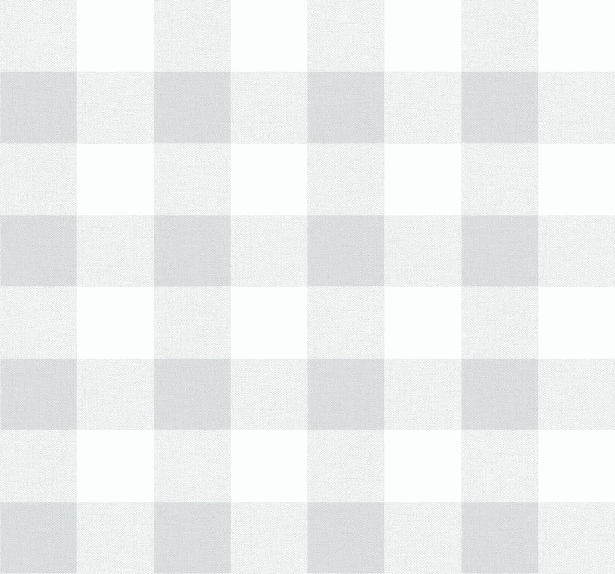 Seabrook Designs Beach House Picnic Plaid Plaid Coastal Grey Matte - MB31917