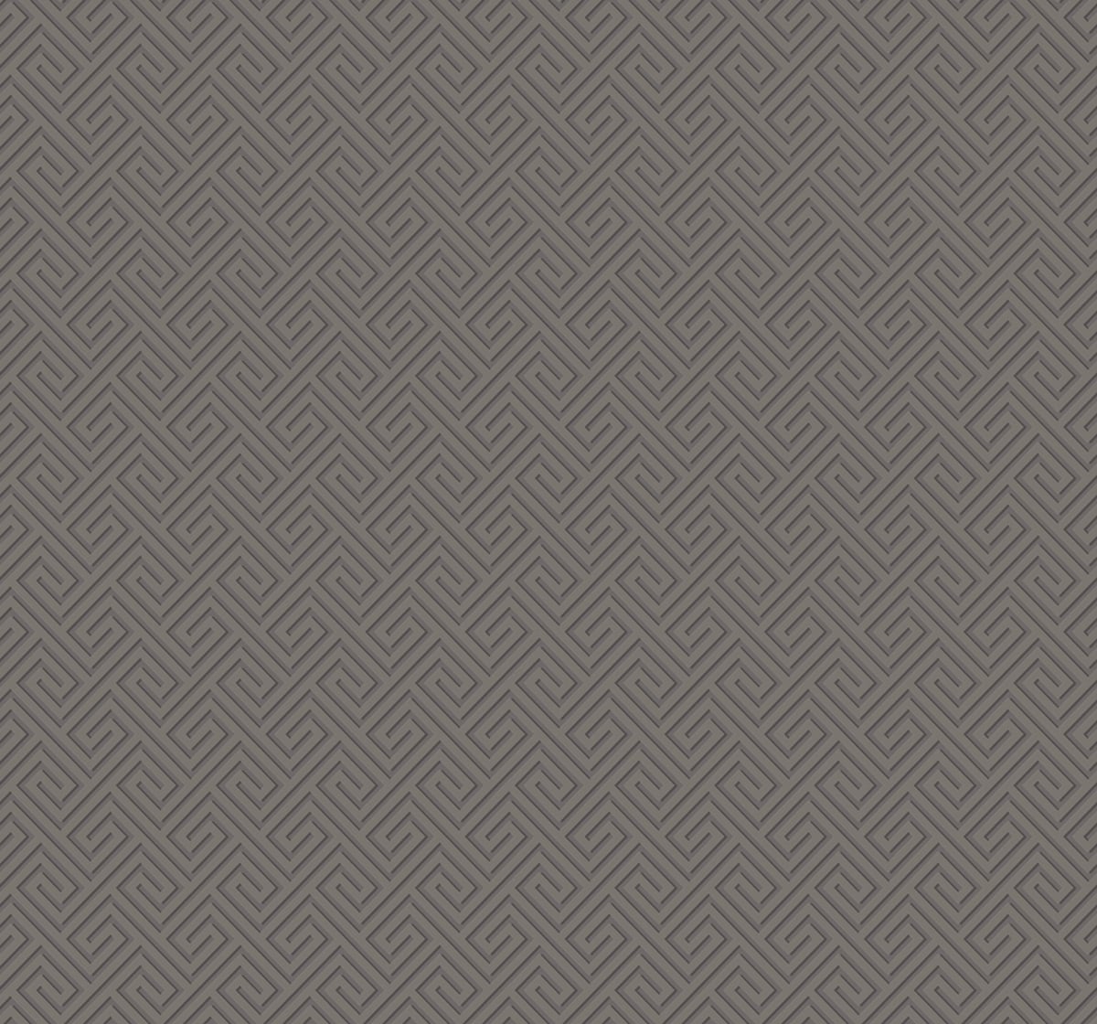 Seabrook Designs Beach House Beach Keys Greek Key Coastal Grey Matte - MB32000