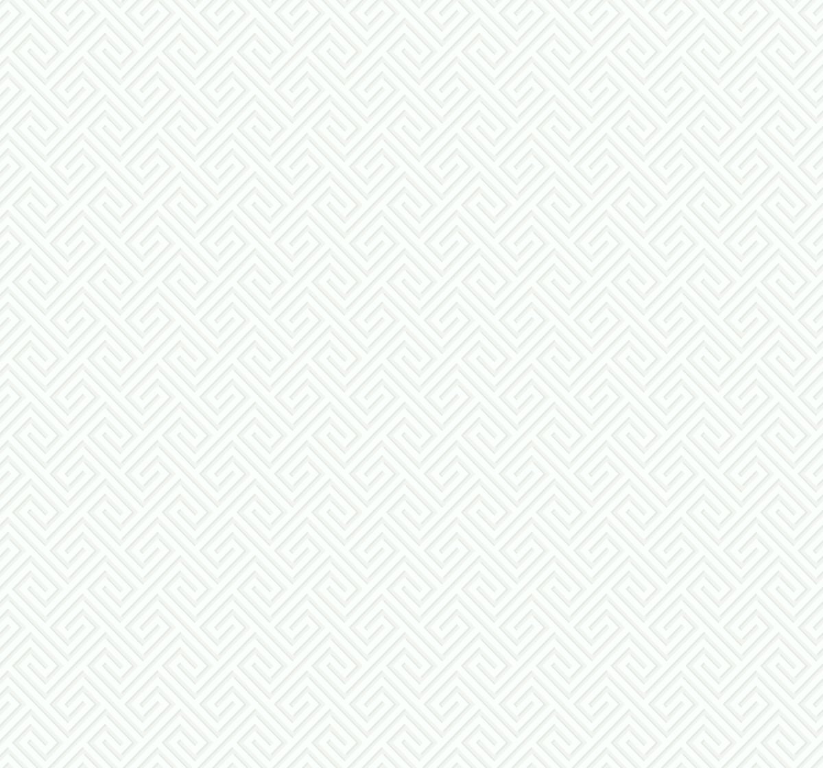 Seabrook Designs Beach House Beach Keys Greek Key Coastal Off White Matte - MB32027