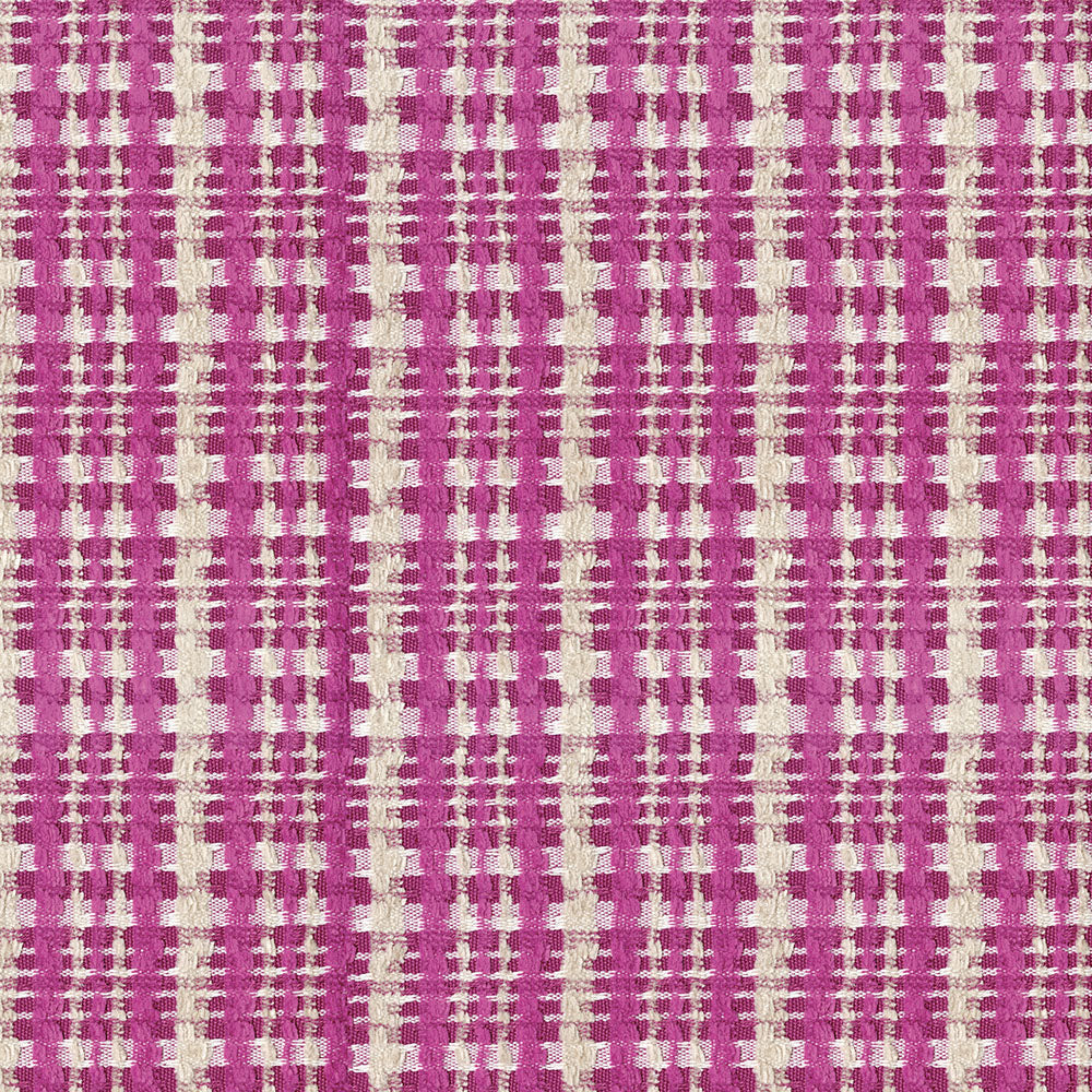 NICHOLASJOHN INC NJ-MARIA Hibiscus Plaid Fabric - NJ25-2138