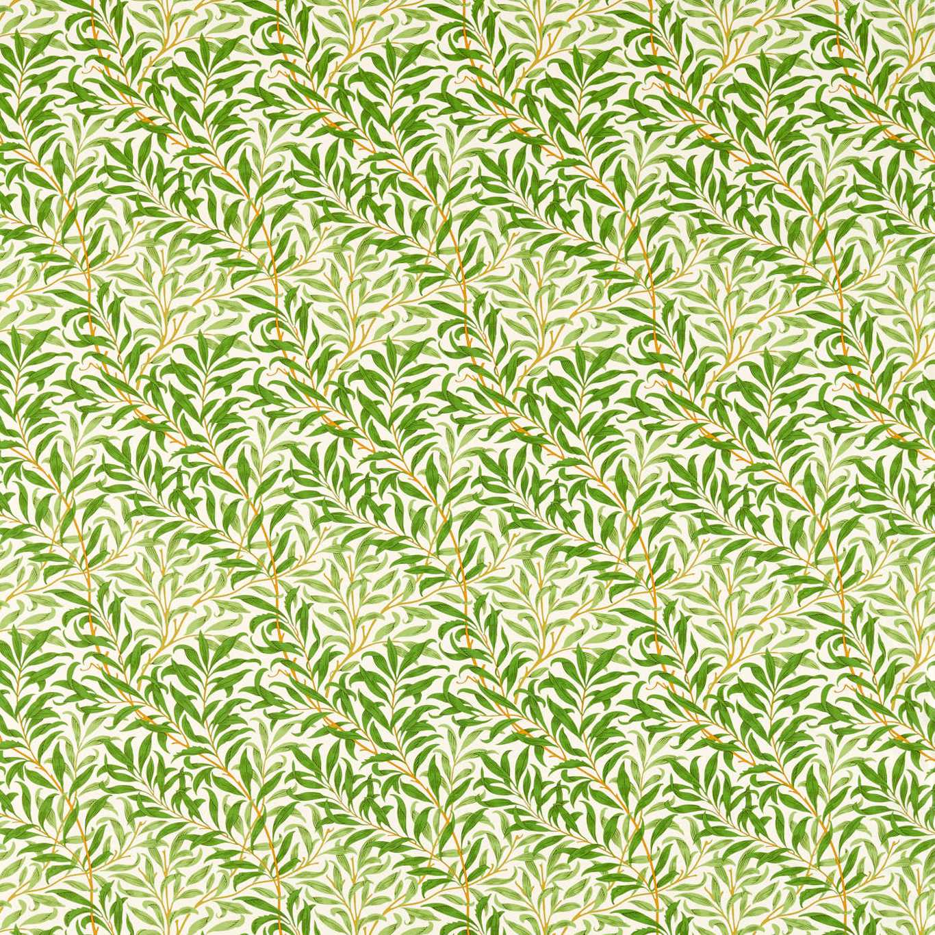 MORRIS & CO Willow Bough Fabric Leaves , Trees Leaf Green - MCOP226978