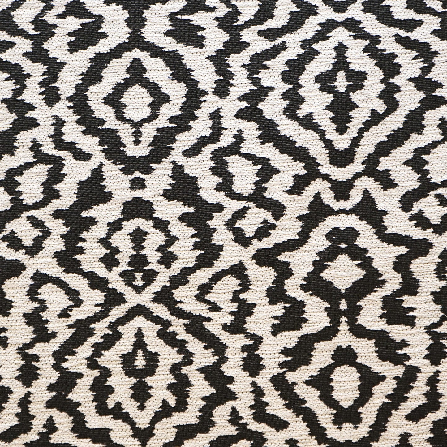 JF Fabrics Crypton Home MELCOURT 97 Fabric Traditional,Transitional,Contemporary,Geometric Black Chenille,Jacquard - 5728197 J6821