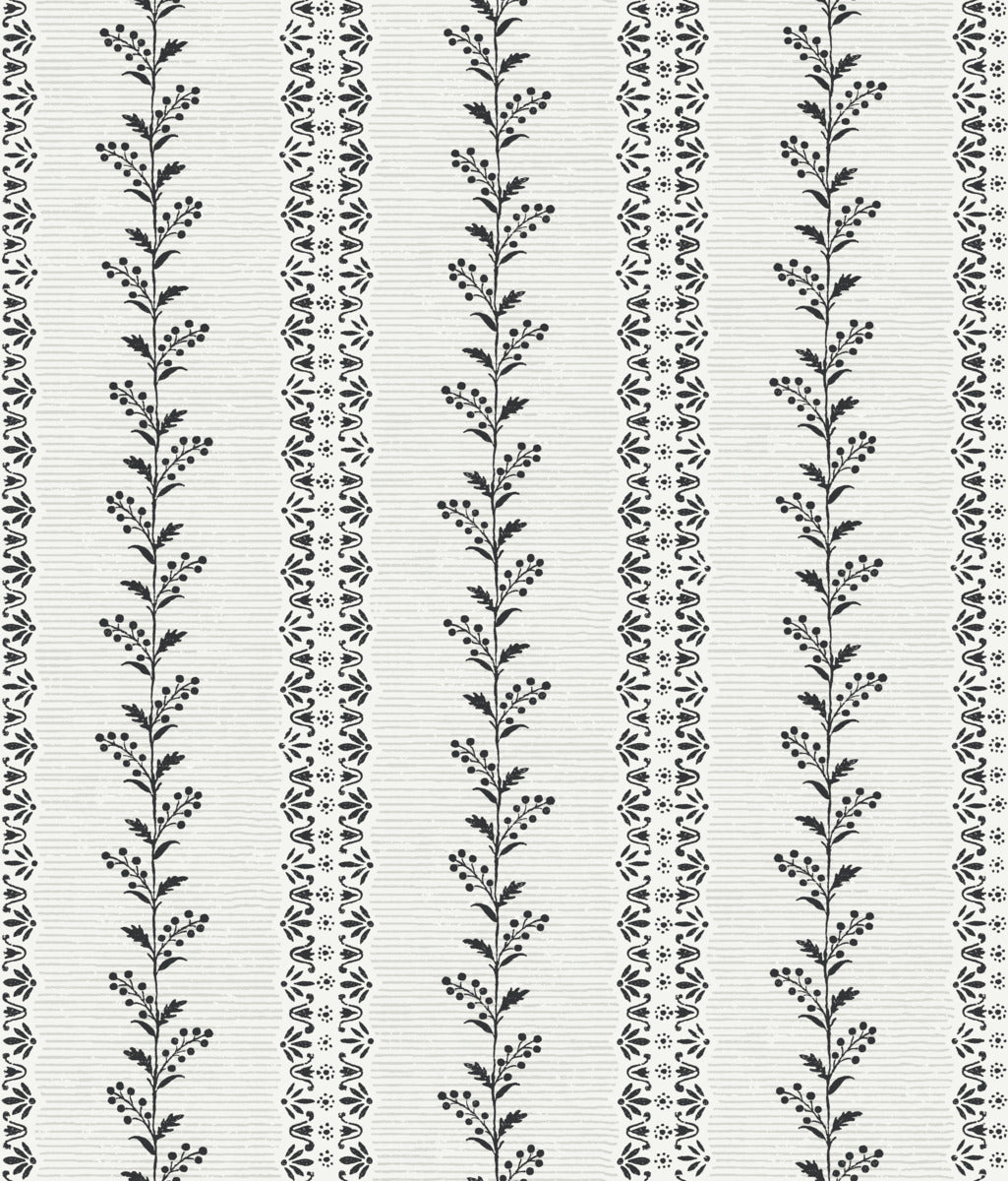 York Wallcoverings Magnolia Home 4 Everleigh Botanical Transitional White, Offwhite - MF4761