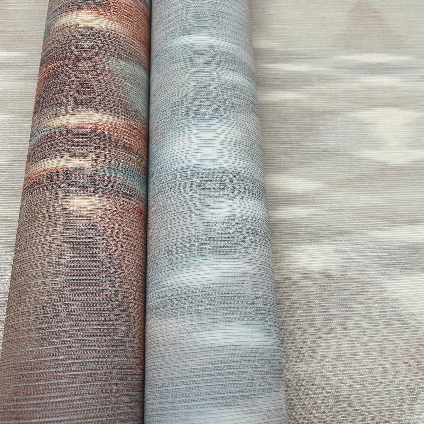 York Wallcoverings Missoni 4 Sunrise Flame Brown Wallpaper Geometrics Browns - MI10322