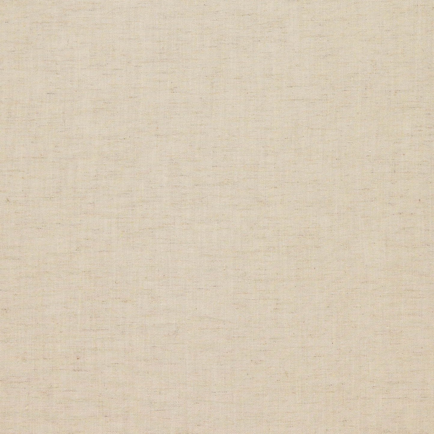 Beige linen fabric swatch with natural weave texture, soft neutral color for decor.