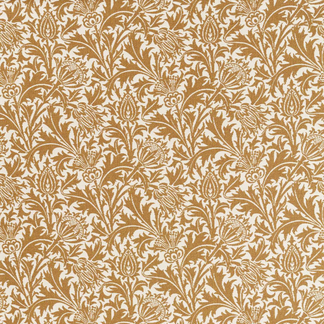 MORRIS & CO Thistle Weave Fabric Contemporary, Floral Hares Coat - MIND237575