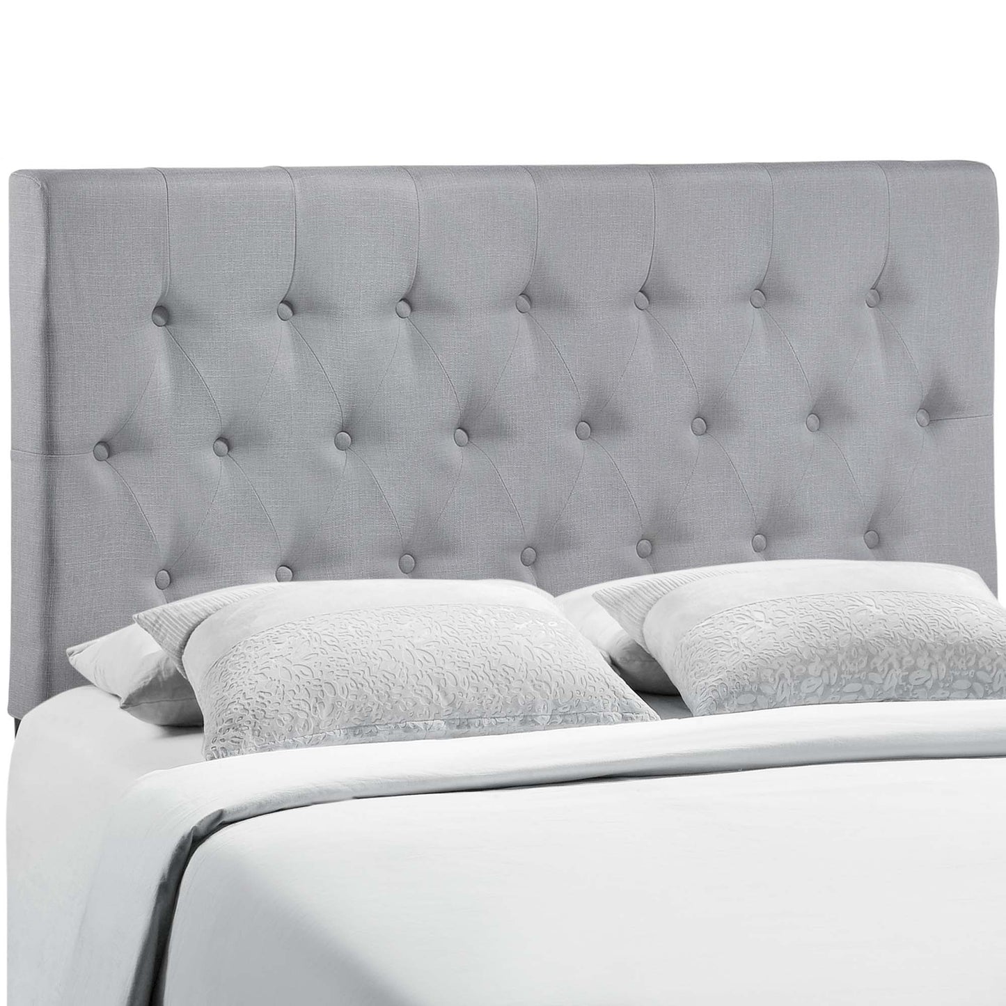 Modway Outlet Clique Upholstered Fabric Full Headboard by Modway Bedroom Furniture Sky Gray - MOD-5204-GRY