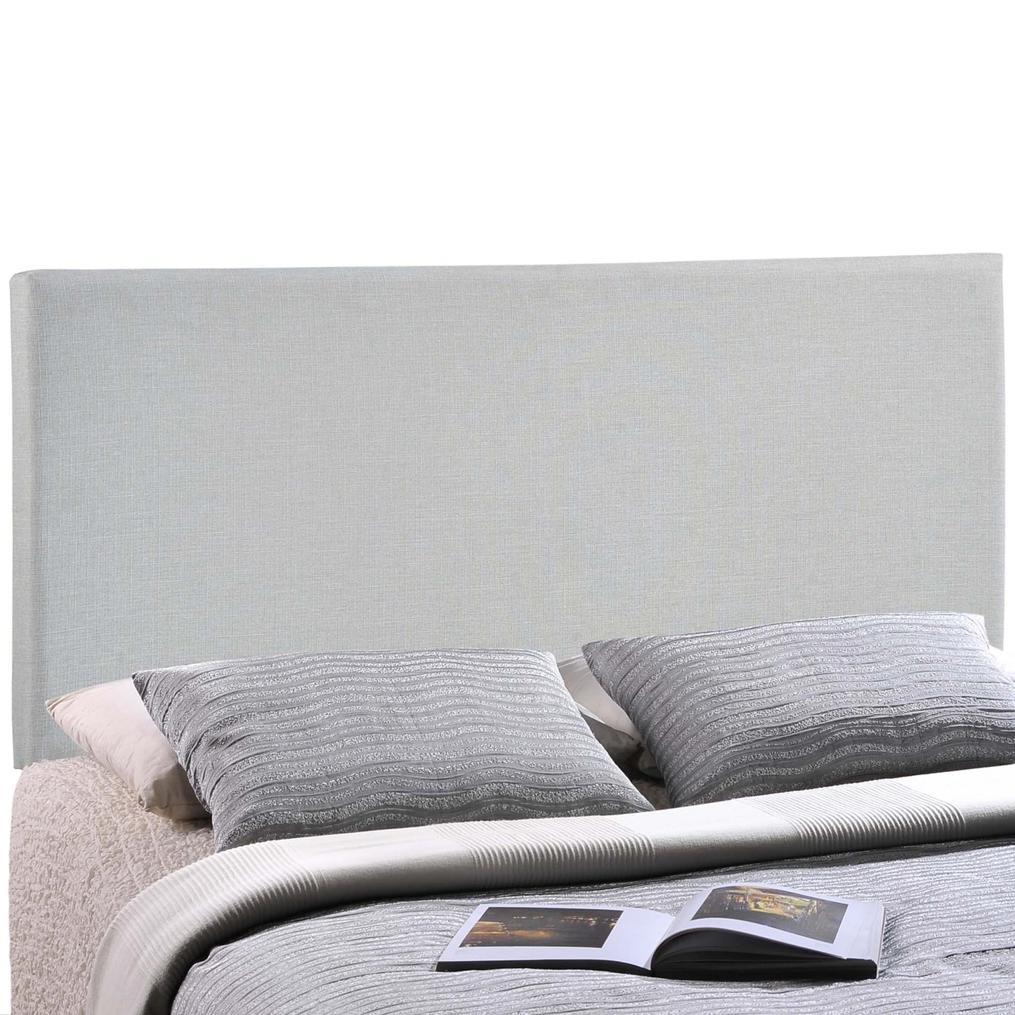 Modway Outlet Region Upholstered Fabric King Headboard by Modway Bedroom Furniture Sky Gray - MOD-5212-GRY