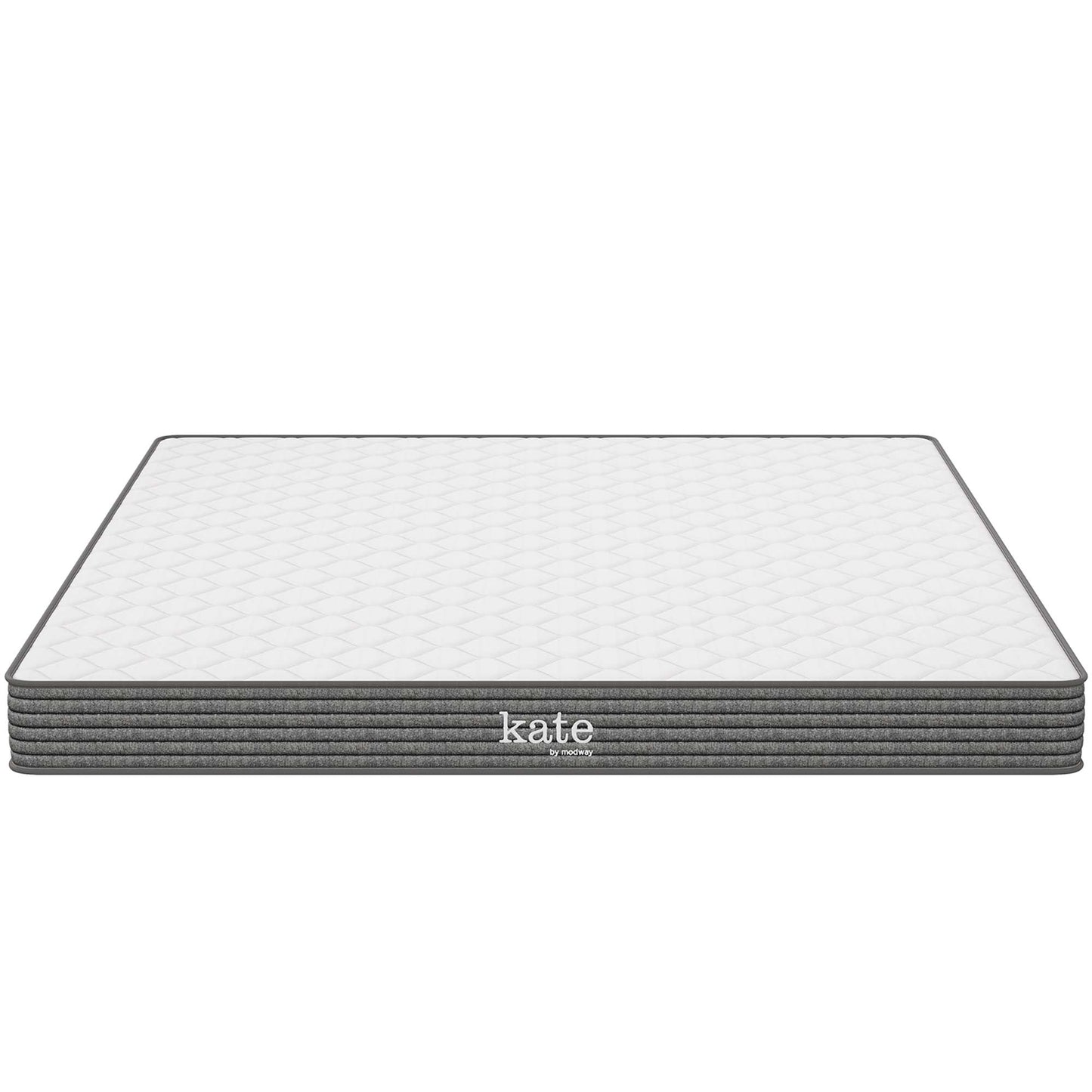Modway - Kate 6" King Mattress by Modway Mattresses Twin White - MOD-5775-WHI