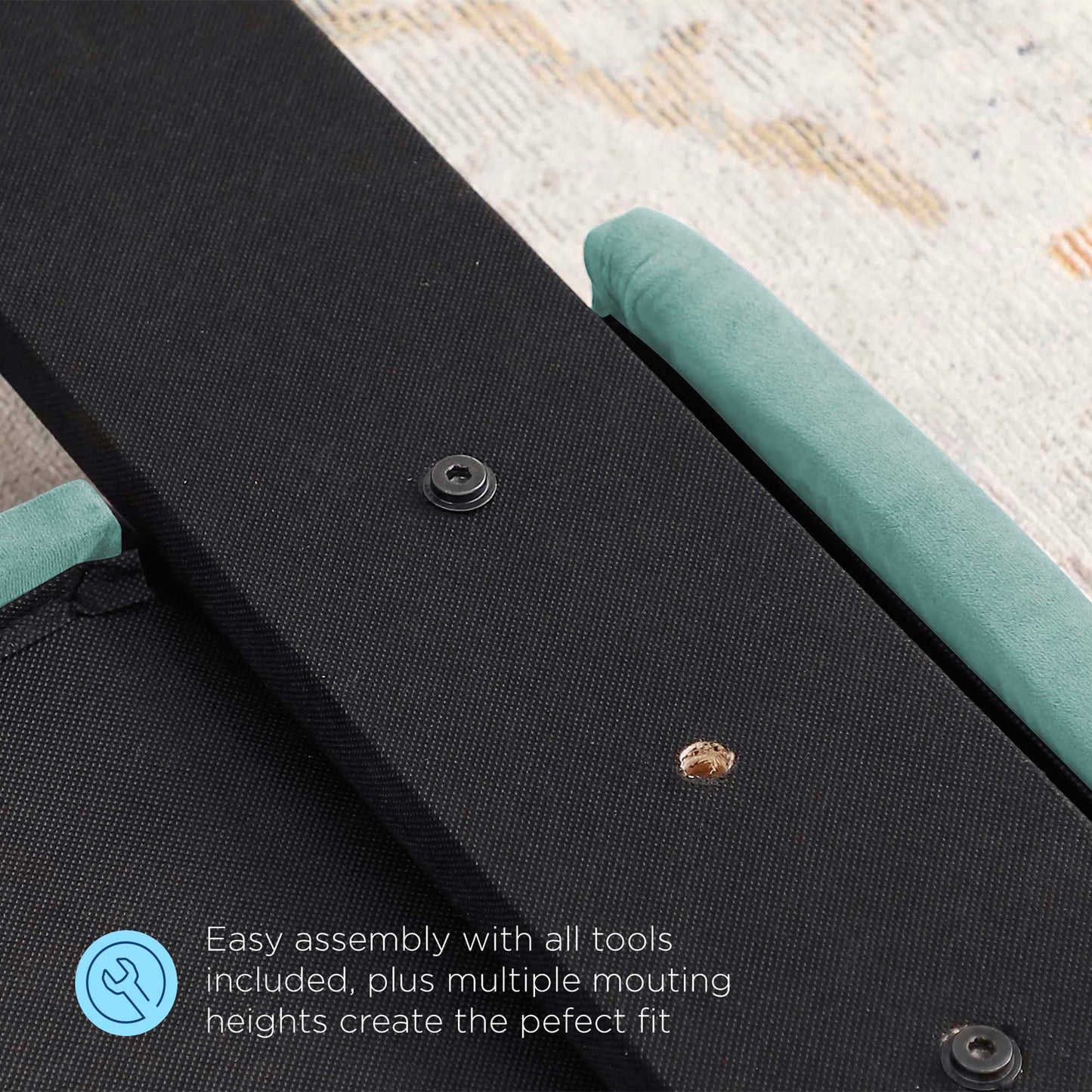 Modway Outlet Camilla Channel Tufted Performance Velvet King/California King Headboard by Modway Bedroom Furniture Mint - MOD-6183-MIN