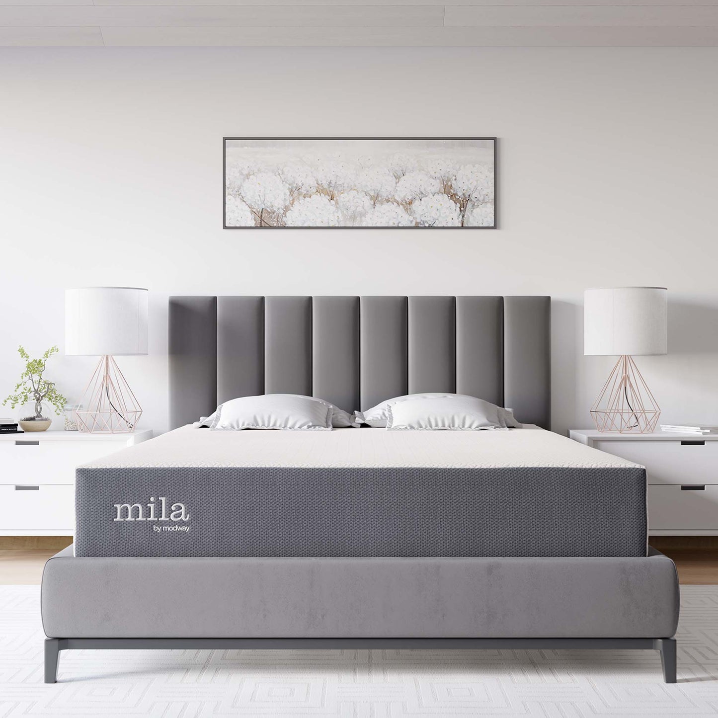 Modway Outlet Mila 10" King Mattress by Modway Mattresses Furniture - MOD-6263-WHI
