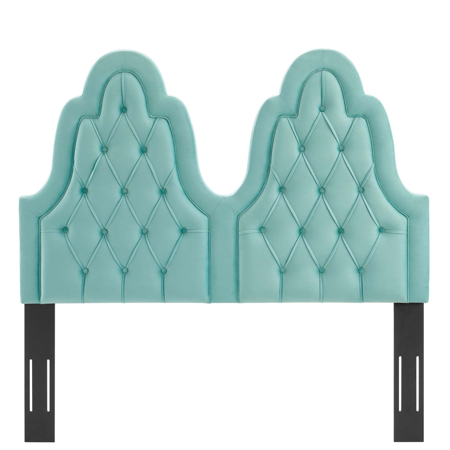 Modway Outlet Augustine Tufted Performance Velvet King/California King Headboard by Modway Bedroom Furniture Mint - MOD-6415-MIN