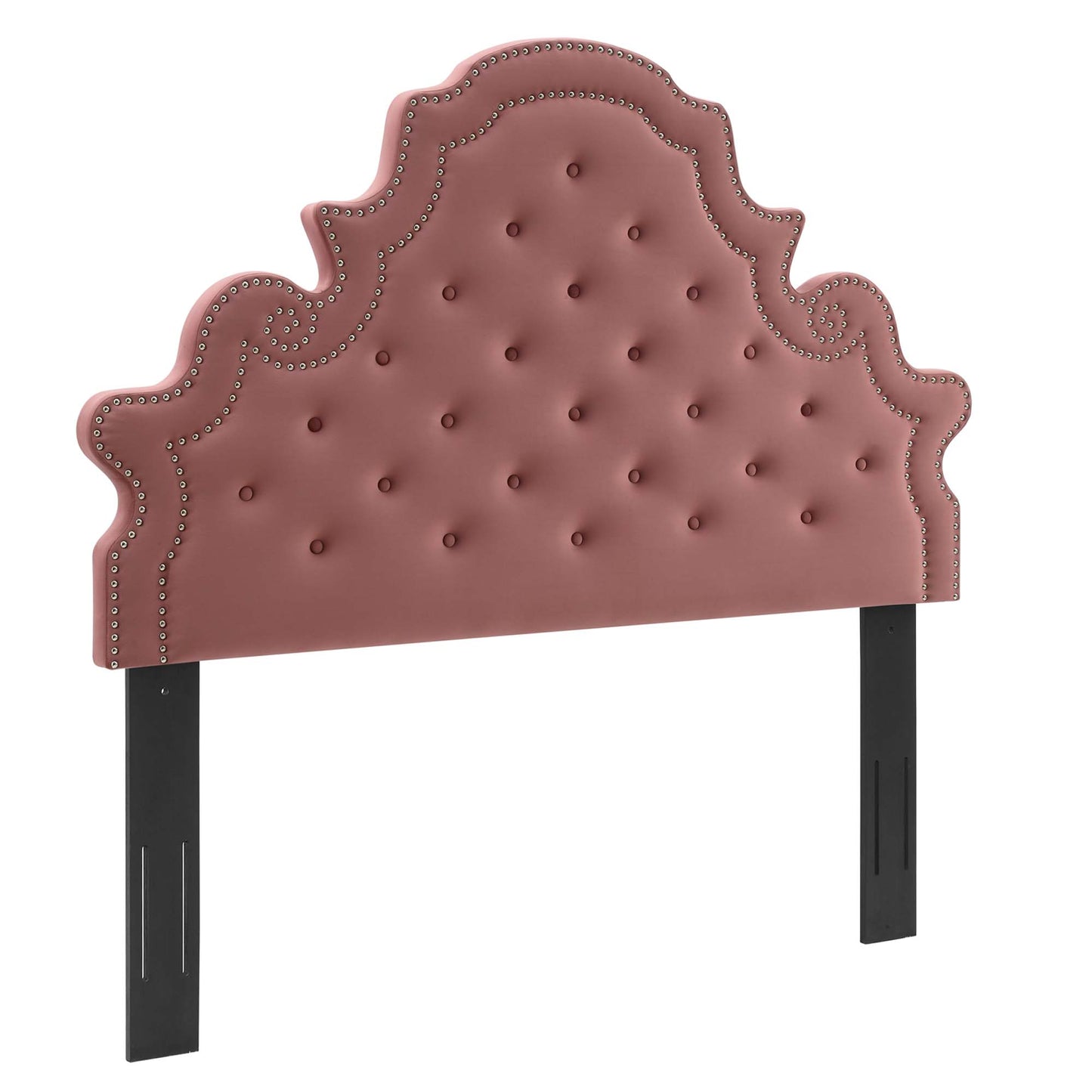 Modway Outlet Diana Tufted Performance Velvet King/California King Headboard by Modway Bedroom Furniture Dusty Rose - MOD-6418-DUS