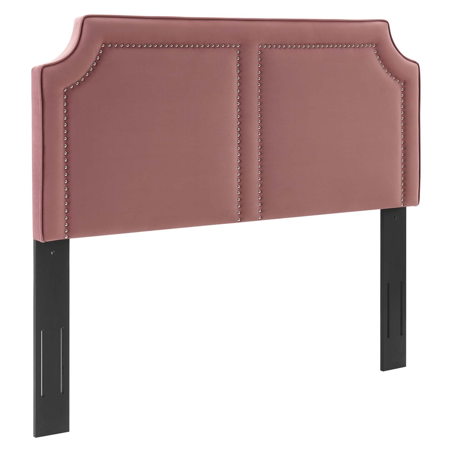 Modway Outlet Cynthia Performance Velvet Twin Headboard by Modway Bedroom Furniture Dusty Rose - MOD-6565-DUS