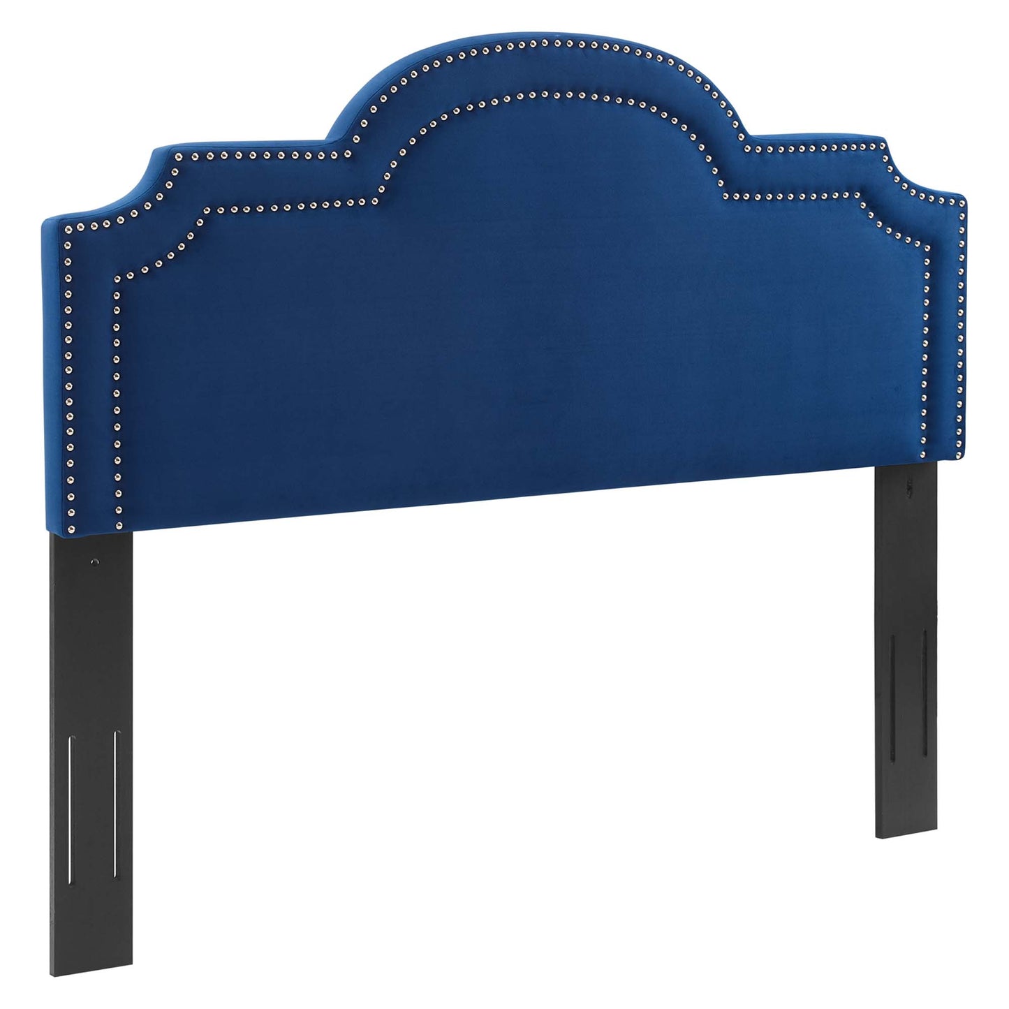 Modway Outlet Belinda Performance Velvet Twin Headboard by Modway Bedroom Furniture Navy - MOD-6568-NAV