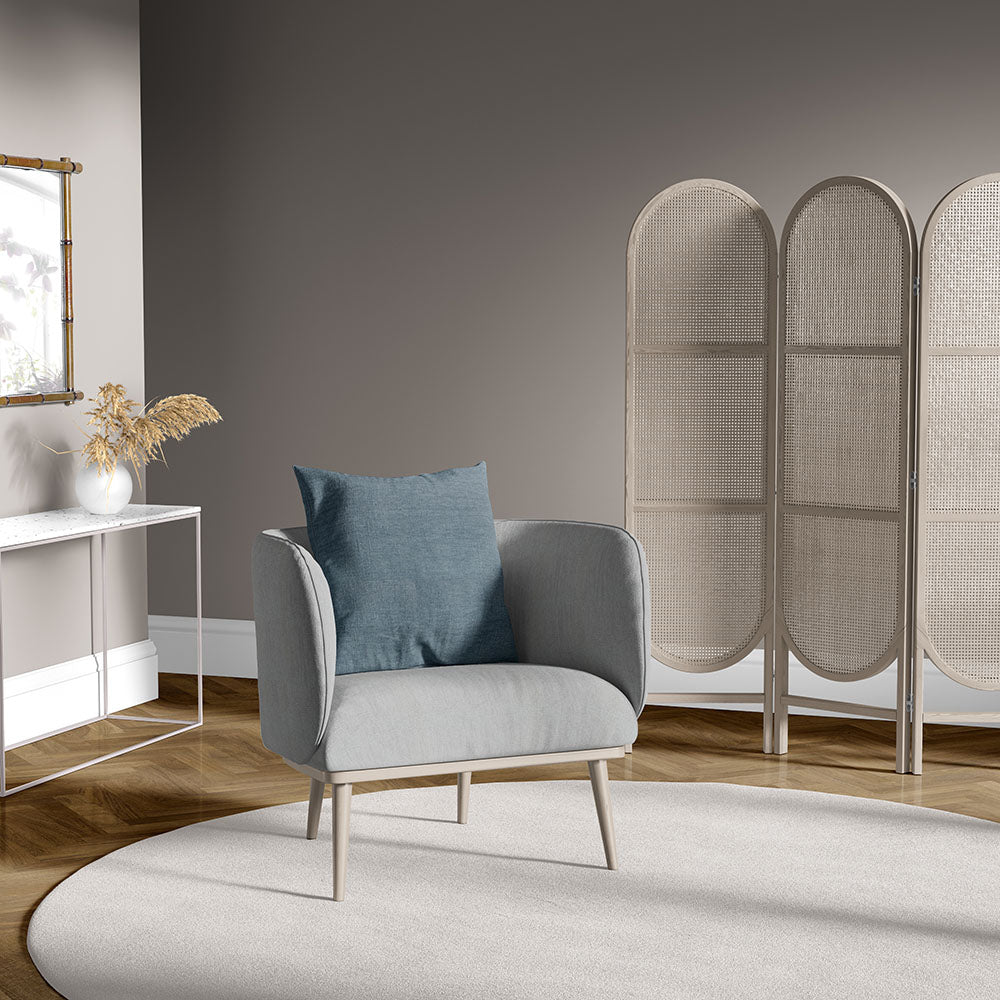 NICHOLASJOHN INC NJ-JAYDEN Ash Solid Fabric - NJ25-2265