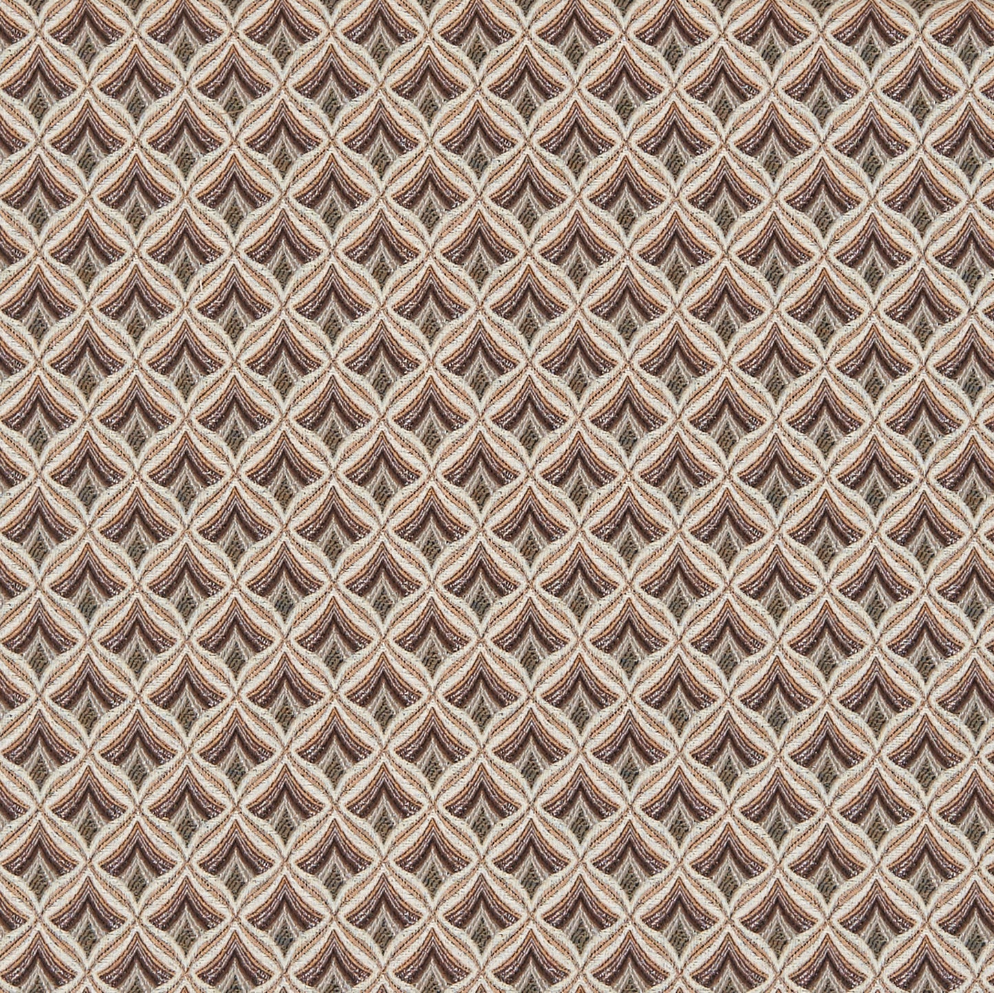 JF Fabrics MORRISON 37 Fabric Traditional,Transitional,Contemporary,Diamond,Geometric Brown Jacquard,Texture - 5949237 J7731