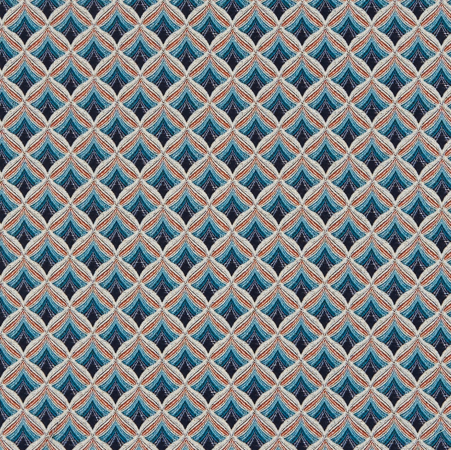 JF Fabrics MORRISON 69 Fabric Traditional,Transitional,Contemporary,Diamond,Geometric Blue,Turquoise Jacquard,Texture - 5949269 J7731