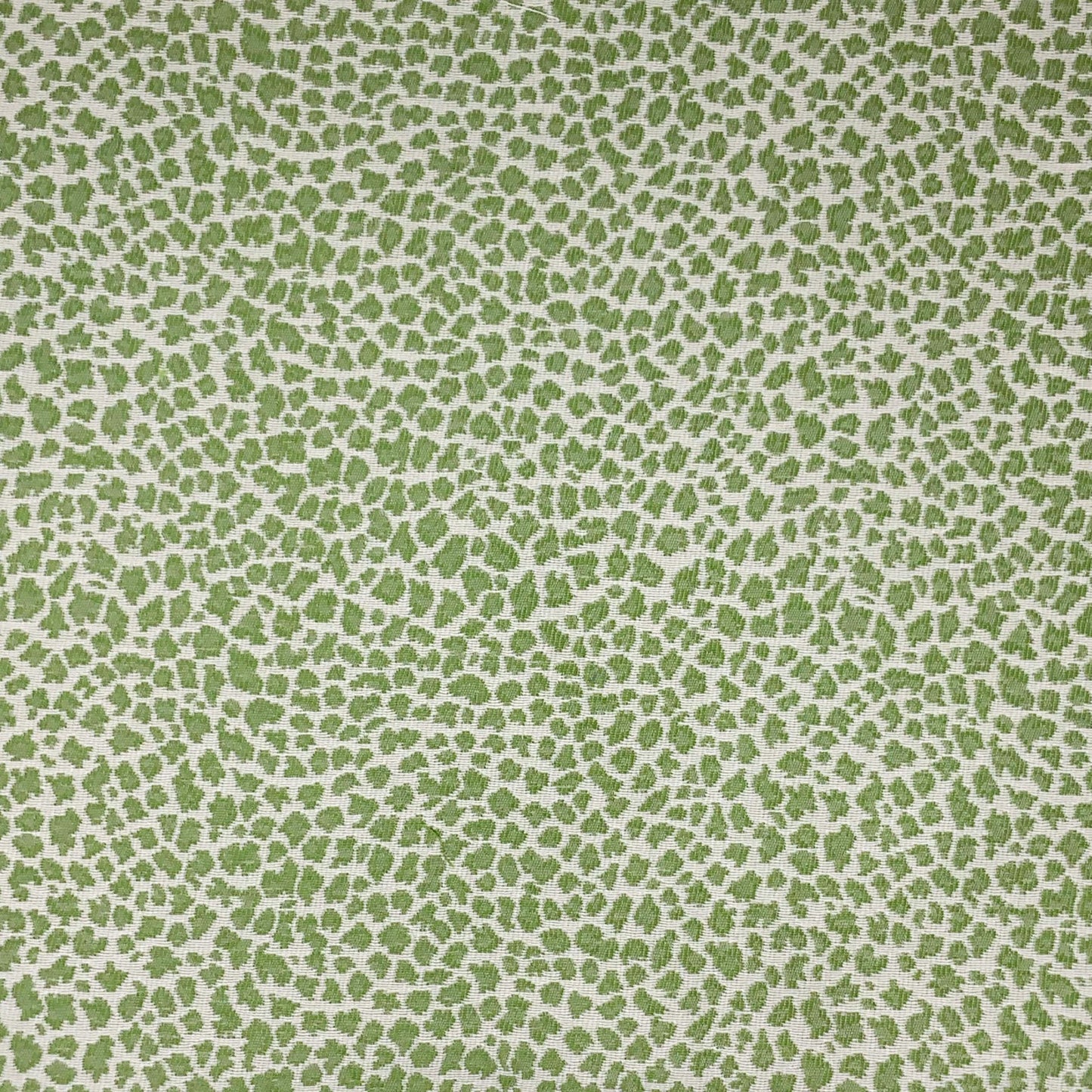 JF Fabrics Bella Dura Home MOXIE 74 Fabric Animal, Novelty, Contemporary, Mini Green, White Jacquard, Outdoor - 9058174 J9411