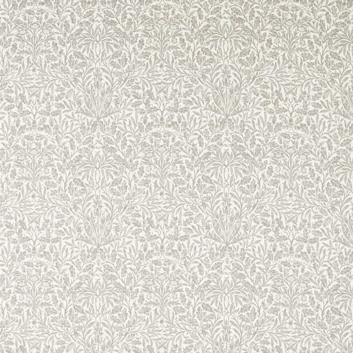 MORRIS & CO Pure Acorn WW Fabric Classic Floral Stone - MSWW227277