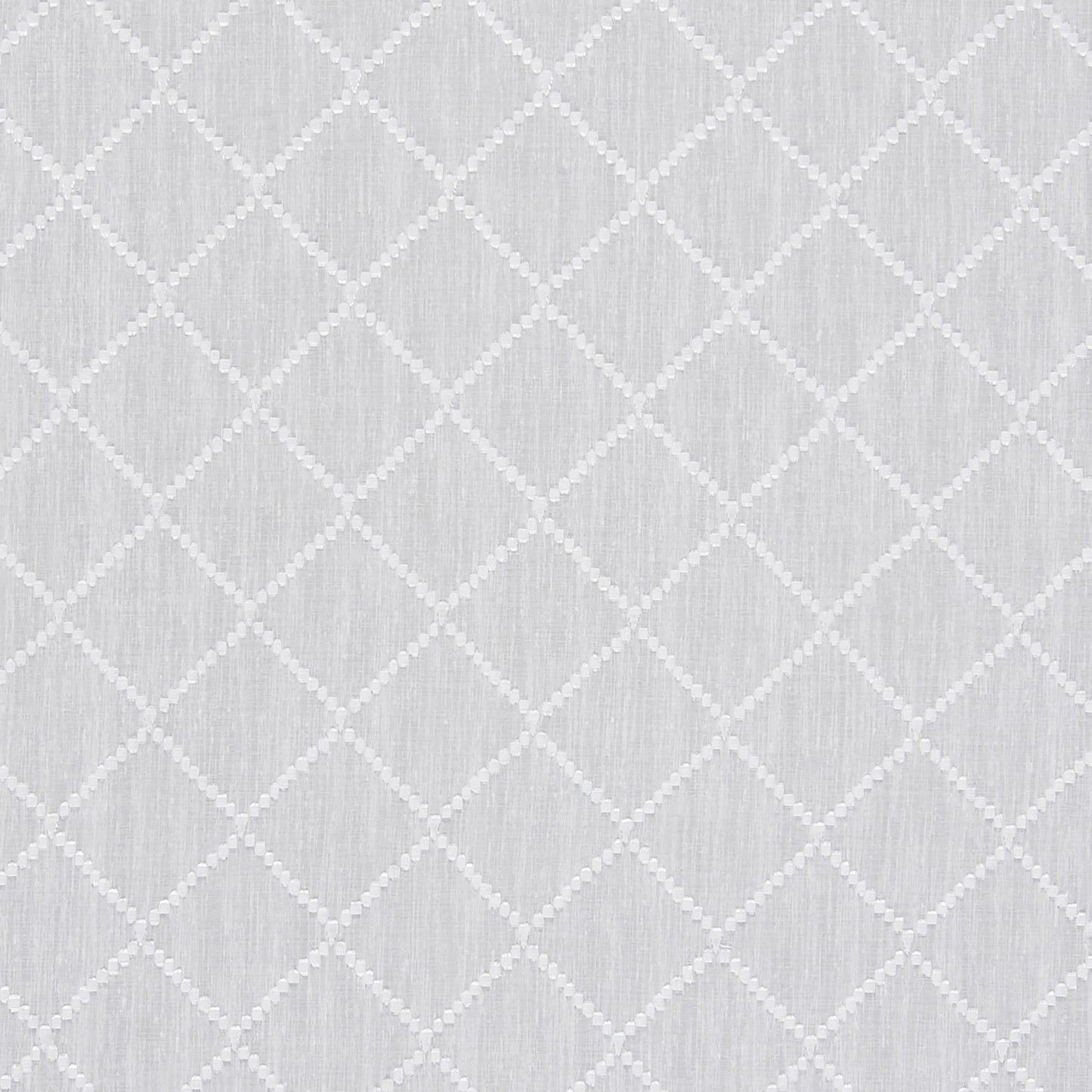 JF Fabrics MULAN 90 Fabric Traditional,Transitional,Contemporary,Diamond,Geometric White Wide Width,Jacquard,Sheer - 7487090 J8231