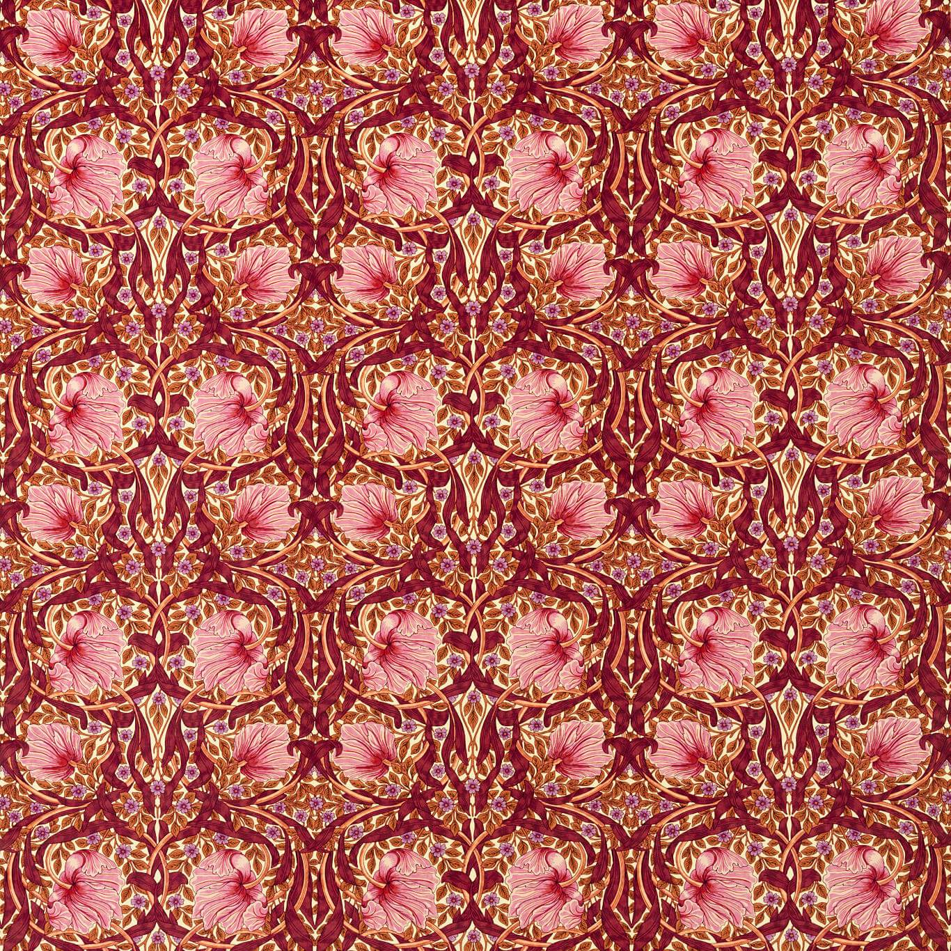 MORRIS & CO Pimpernel Fabric Contemporary, Floral Sunset Boulevard - MVOF227216