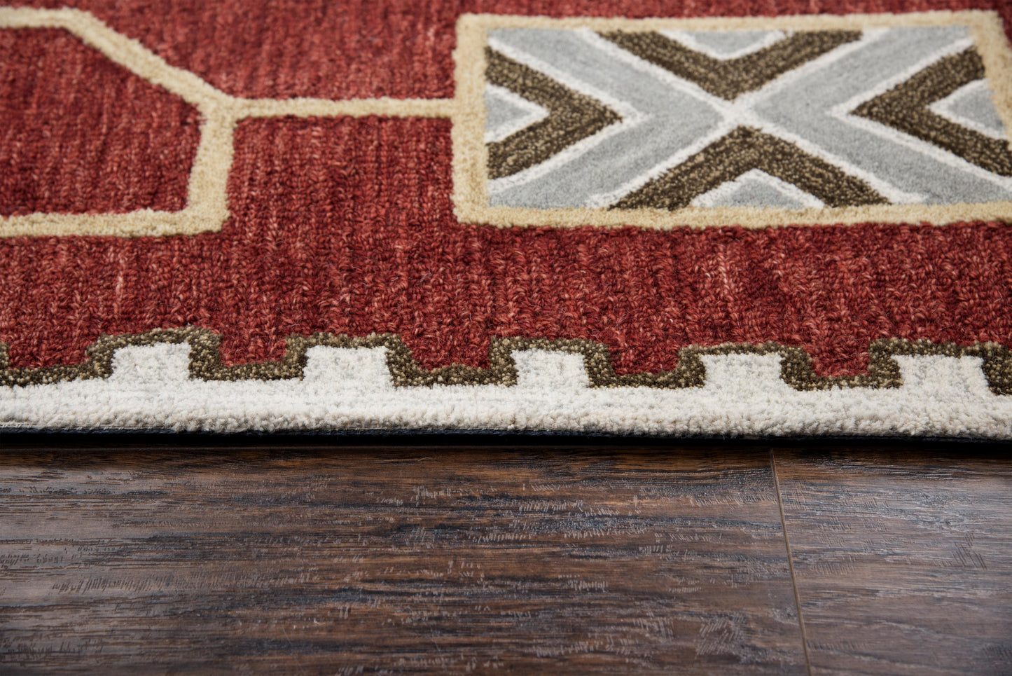 RIZZY HOME RUGS Mesa Rustic,Lodge 8' x 10' - MSAMZ160B00700811