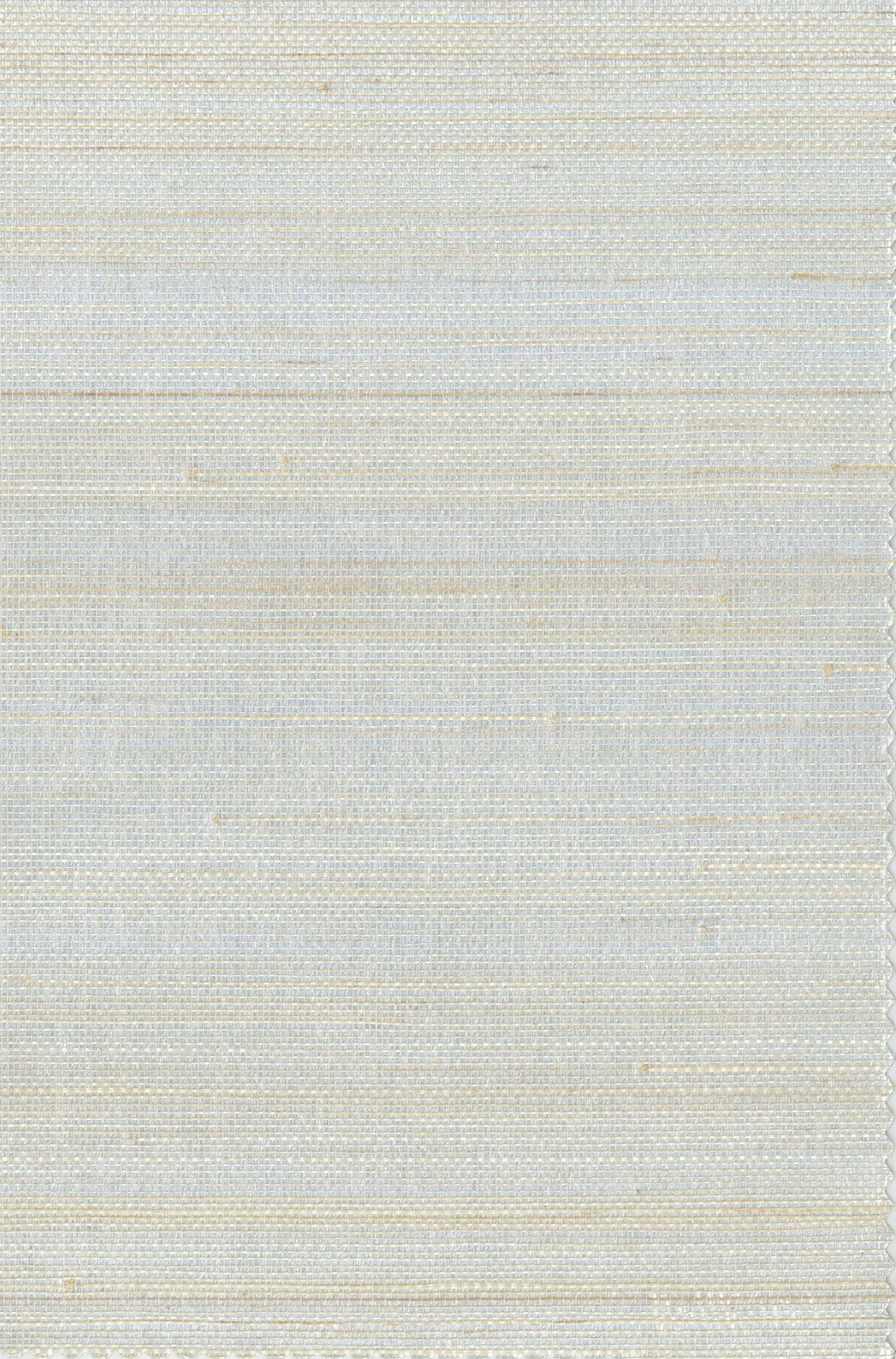 Light beige & ivory striped woven fabric with linen texture; neutral upholstery or drapery textile.