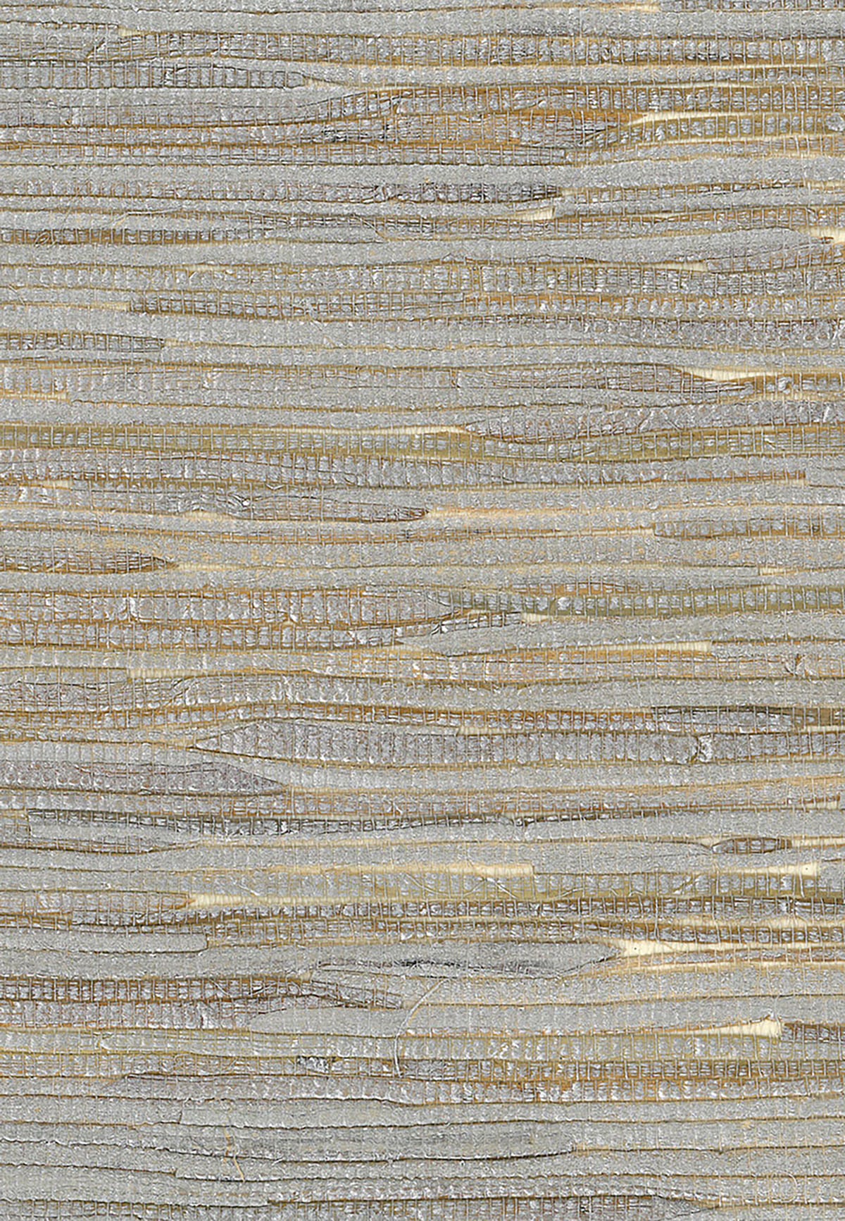Seabrook Designs Natural Resource Java Grass Grasscloth Contemporary Silver Metallic - NA205
