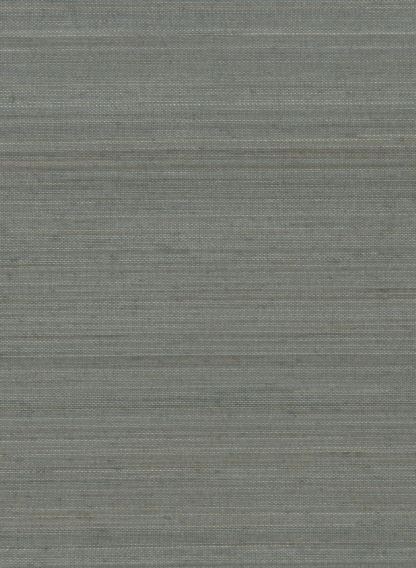 Gray woven fabric with subtle horizontal stripes, linen-like texture, suitable for upholstery or curtains.