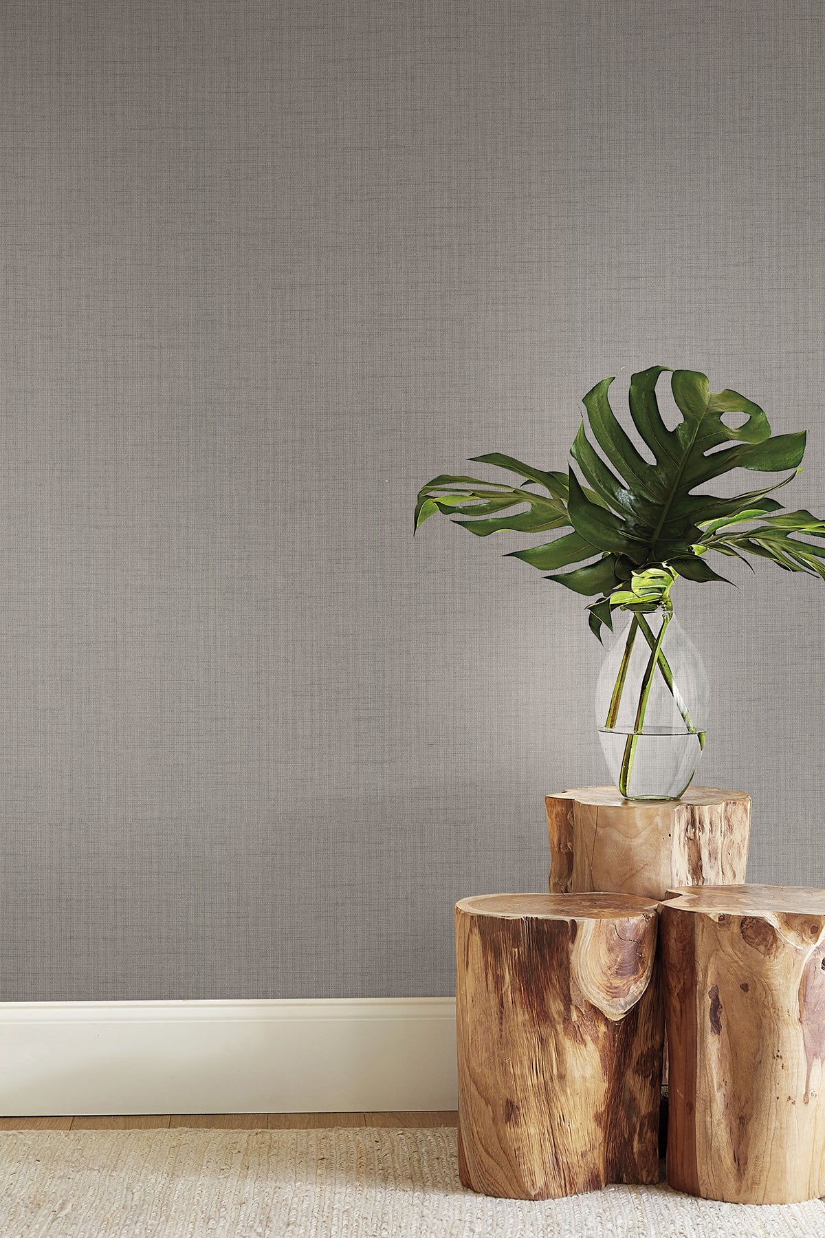 York Wallcoverings York Wallcoverings Turret Grey Wallpaper Textures Blacks - ND3046N