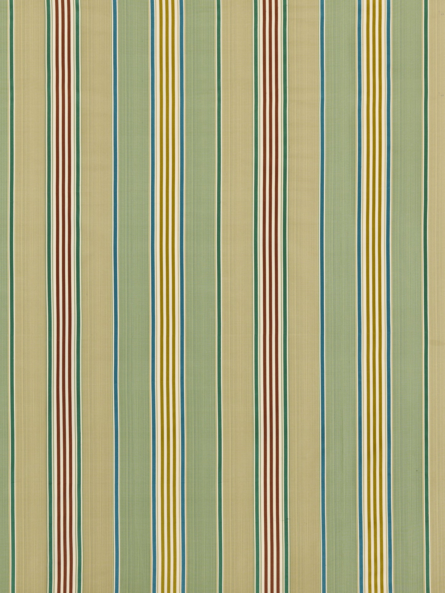 SCALAMANDRE CHARLOTTE STRIPE FABRIC MOSS - ND 00016130 NEW SKU # ND61300001