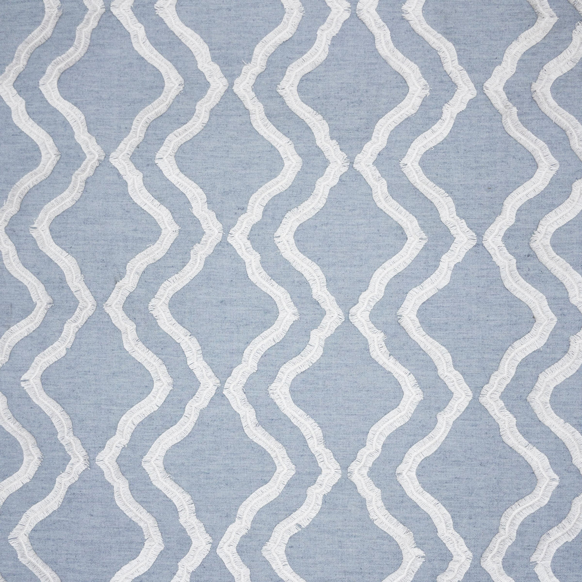 STOUT TEXTILES DRAPERY,EMBROIDERIES TRADITIONAL, OGEE MOONSTONE - NEBU-1
