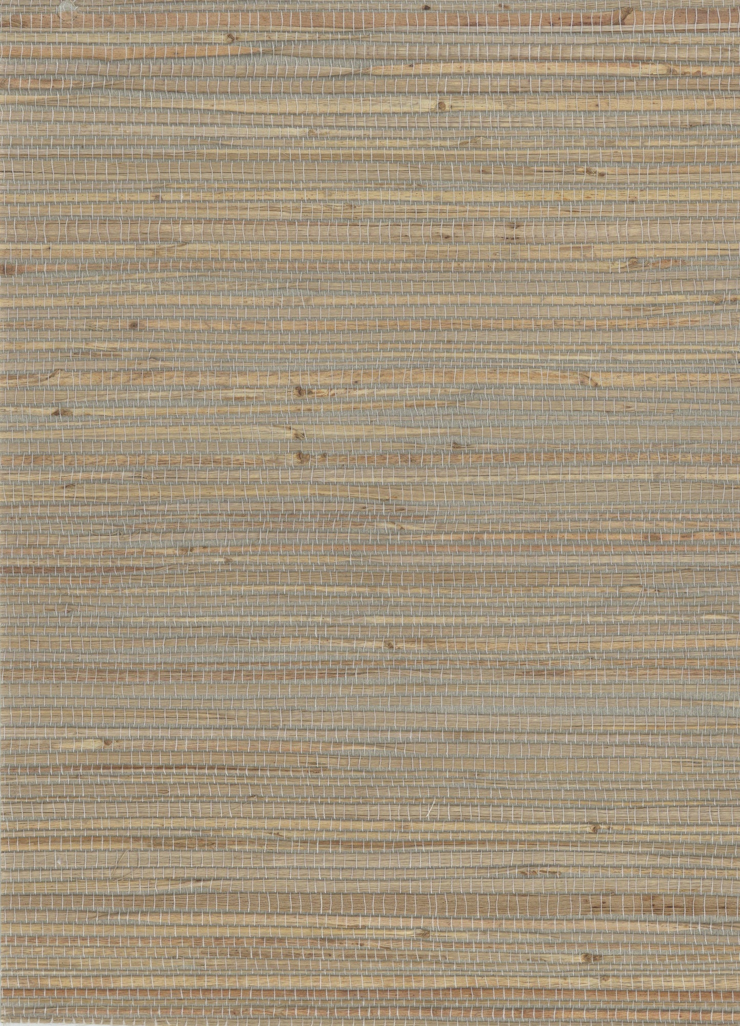 Neutral striped flatwoven rug in beige, taupe and light gray tones; rectangular, casual modern decor.