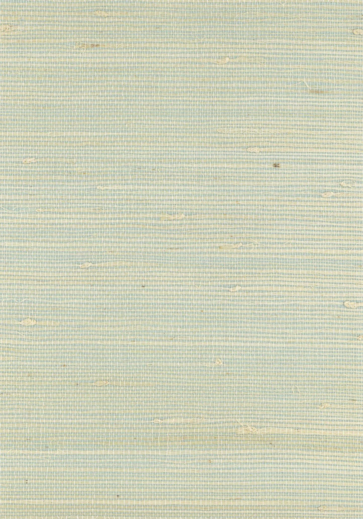 Pastel striped woven fabric swatch in pale yellow with light blue accents; linen-like texture for upholstery.