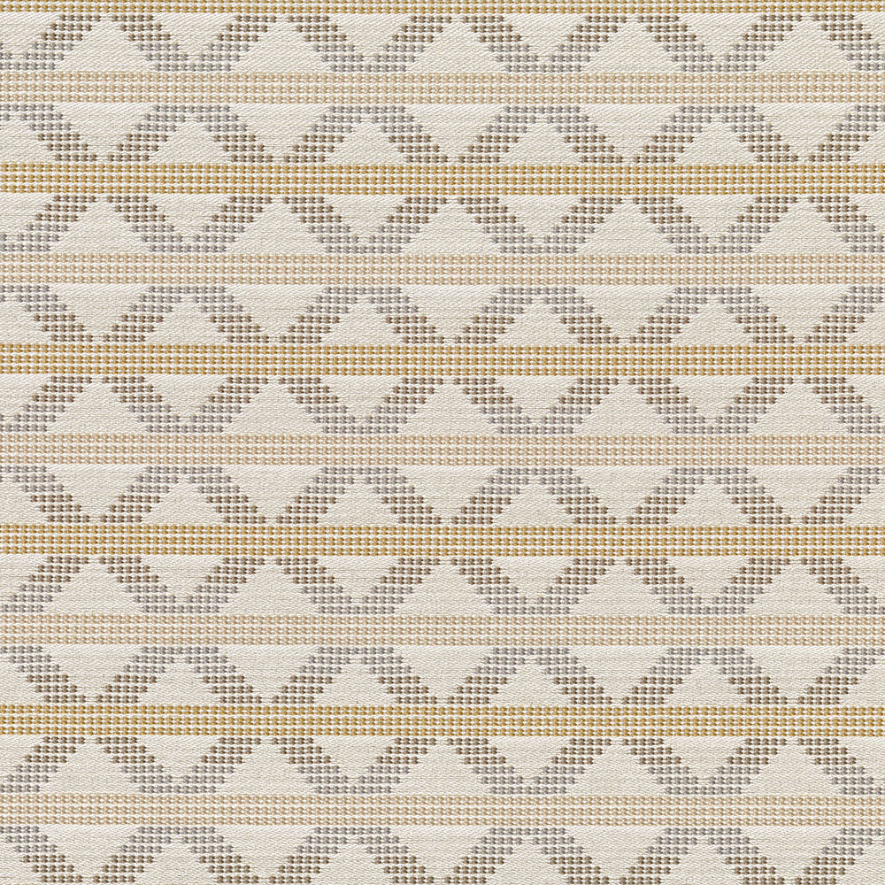NICHOLASJOHN INC NJ-TRIXIE Wheat Geometric,Contemporary Fabric - NJ25-2412