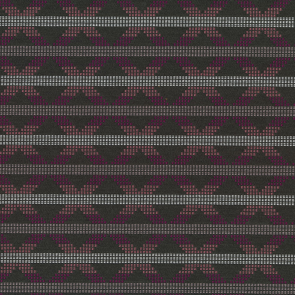 NICHOLASJOHN INC NJ-TRIXIE Blackberry Geometric,Contemporary Fabric - NJ25-2413