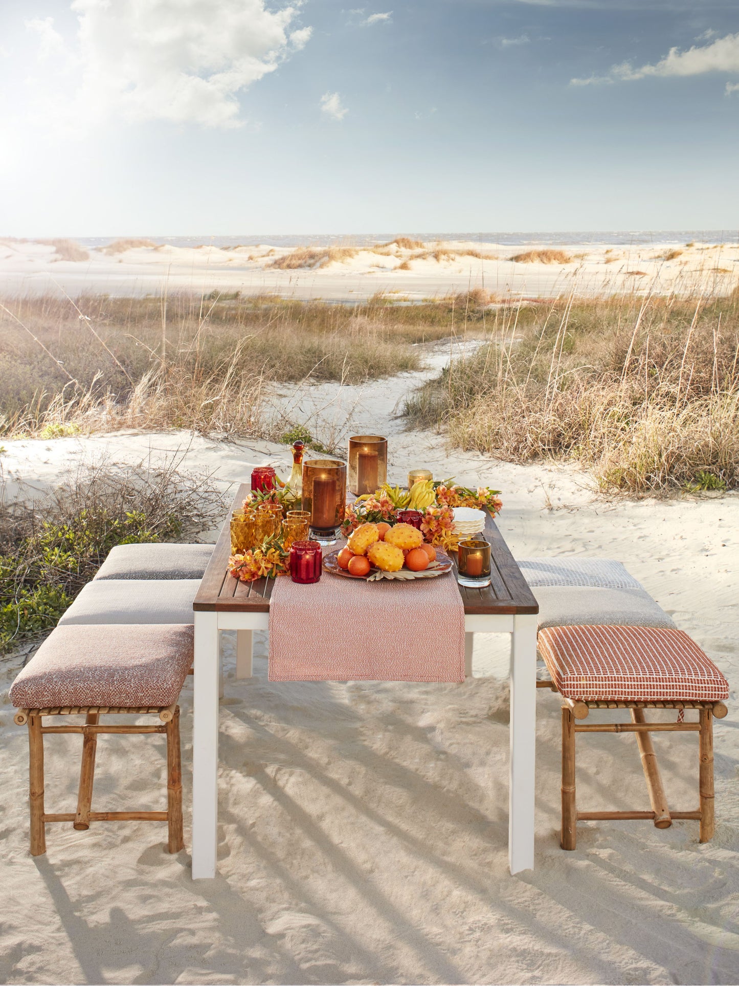 SCALAMANDRE LA CALETA FABRIC BRICK - NK 0030CALE NEW SKU # NKCALE0030