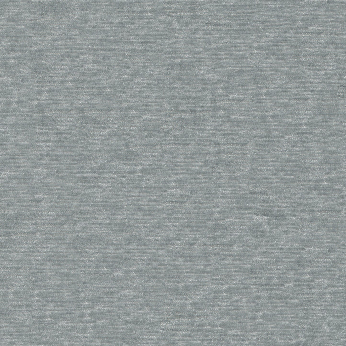 Gray-blue-silver chenille fabric swatch with a soft, textured surface.