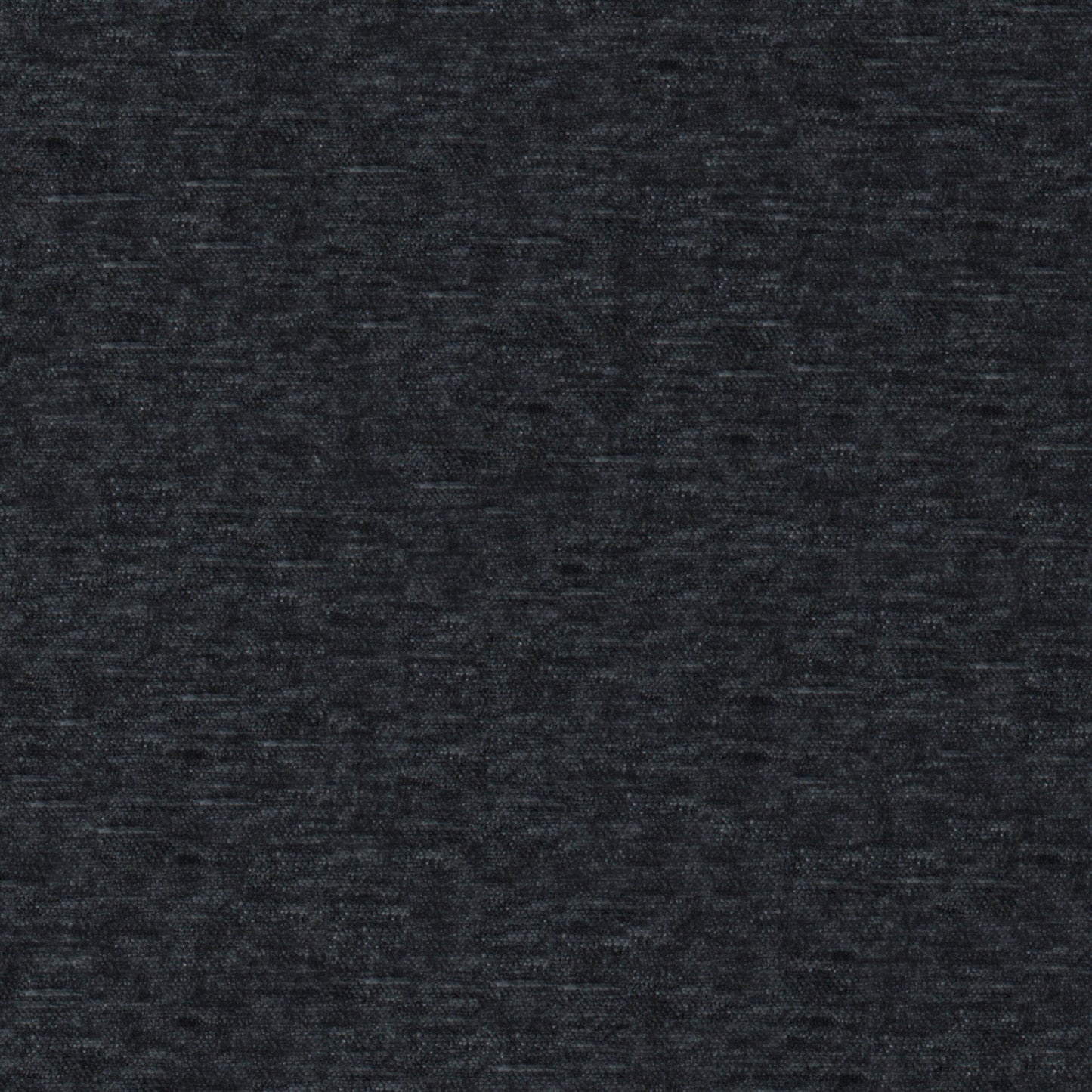Charcoal grey chenille fabric close-up with a soft, textured surface for apparel.