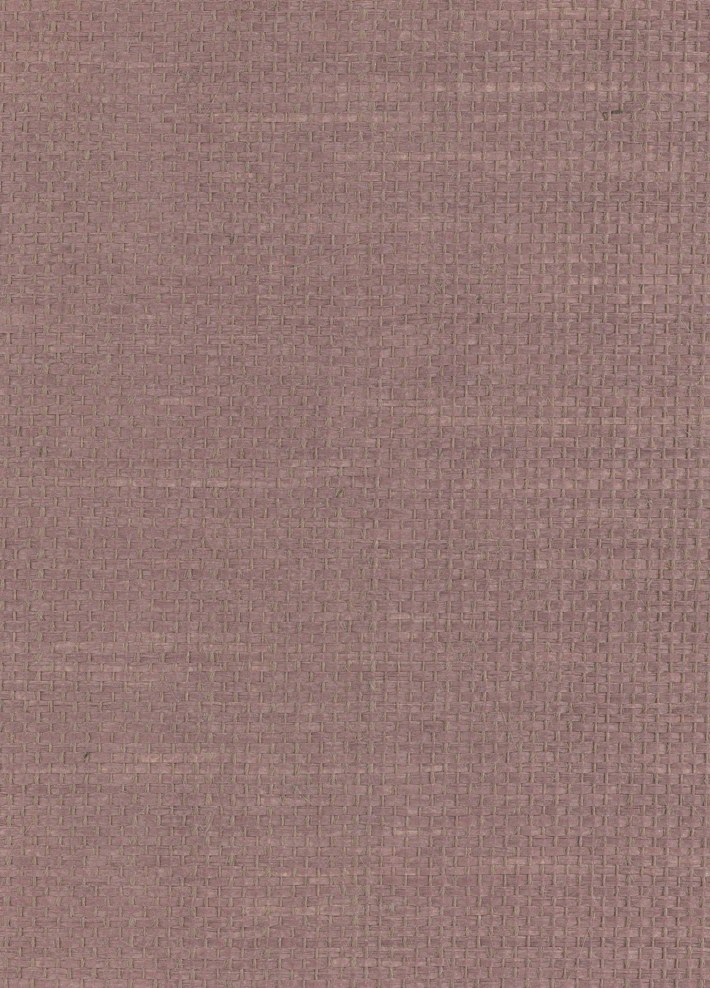 Mauve-taupe linen-like woven fabric with a subtle grid texture and soft, neutral tone.