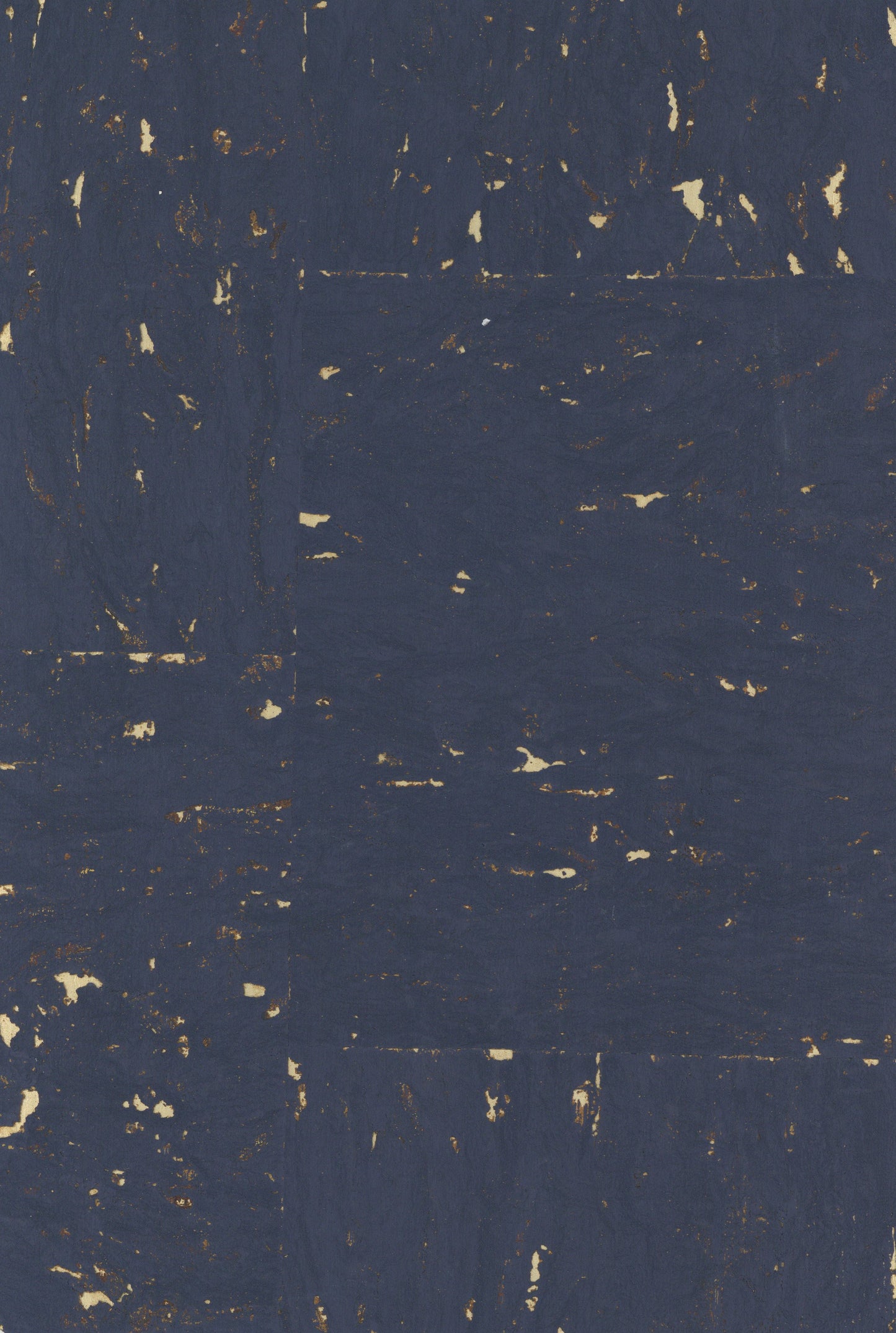 Navy blue distressed wood panel with beige flecks; rustic, weathered texture.