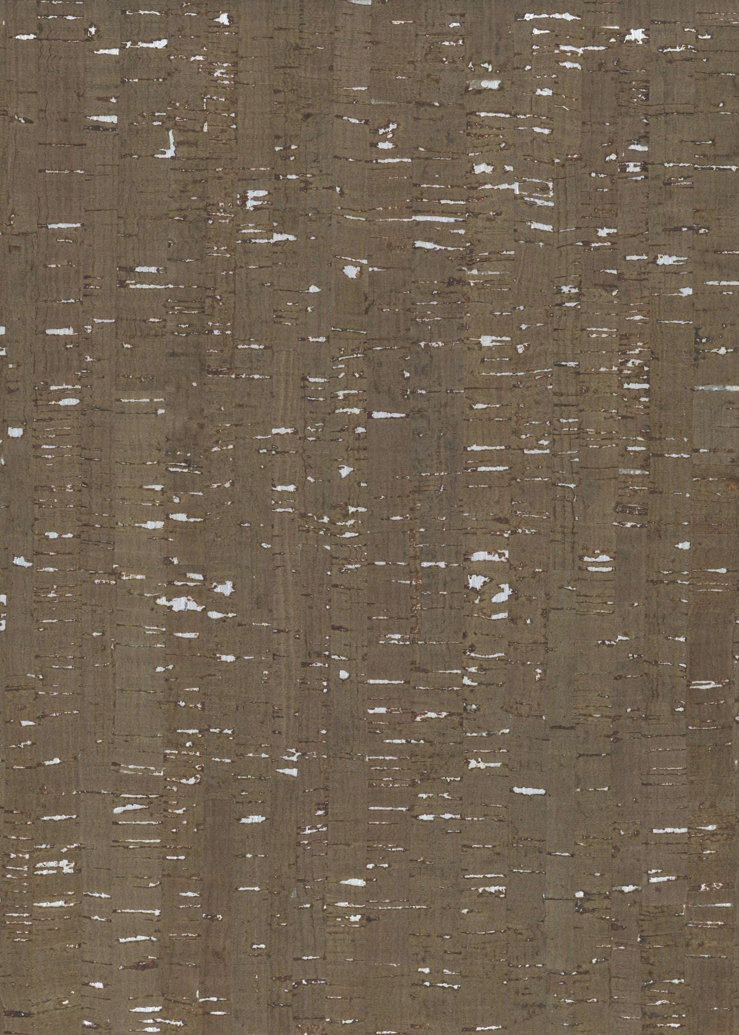 Taupe-brown linen-like fabric with white specks; textured, casual upholstery or drapery material.
