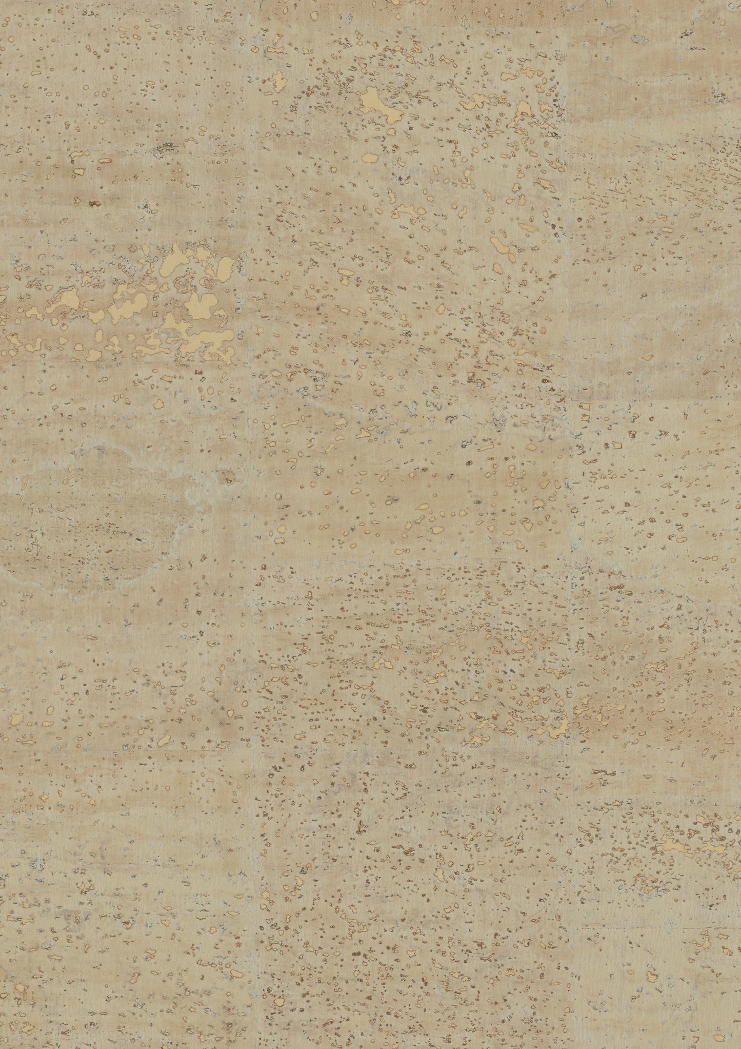 Beige rectangular rug with a subtle speckled texture and soft, natural-fiber look.