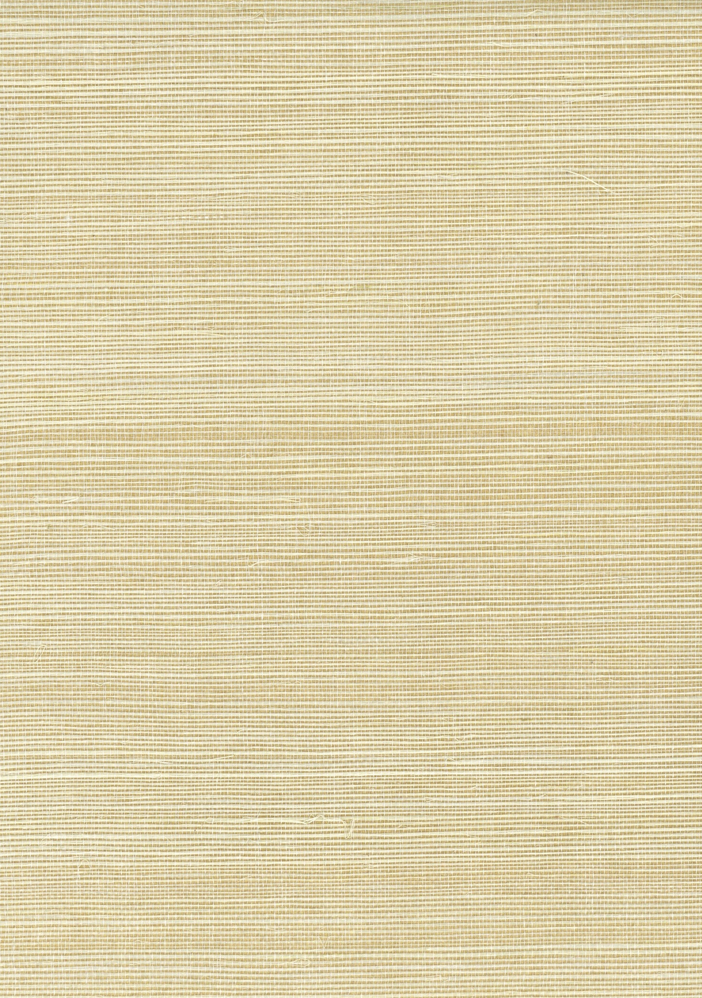 Beige woven fabric texture with fine horizontal stripes; linen-like upholstery or drapery material.