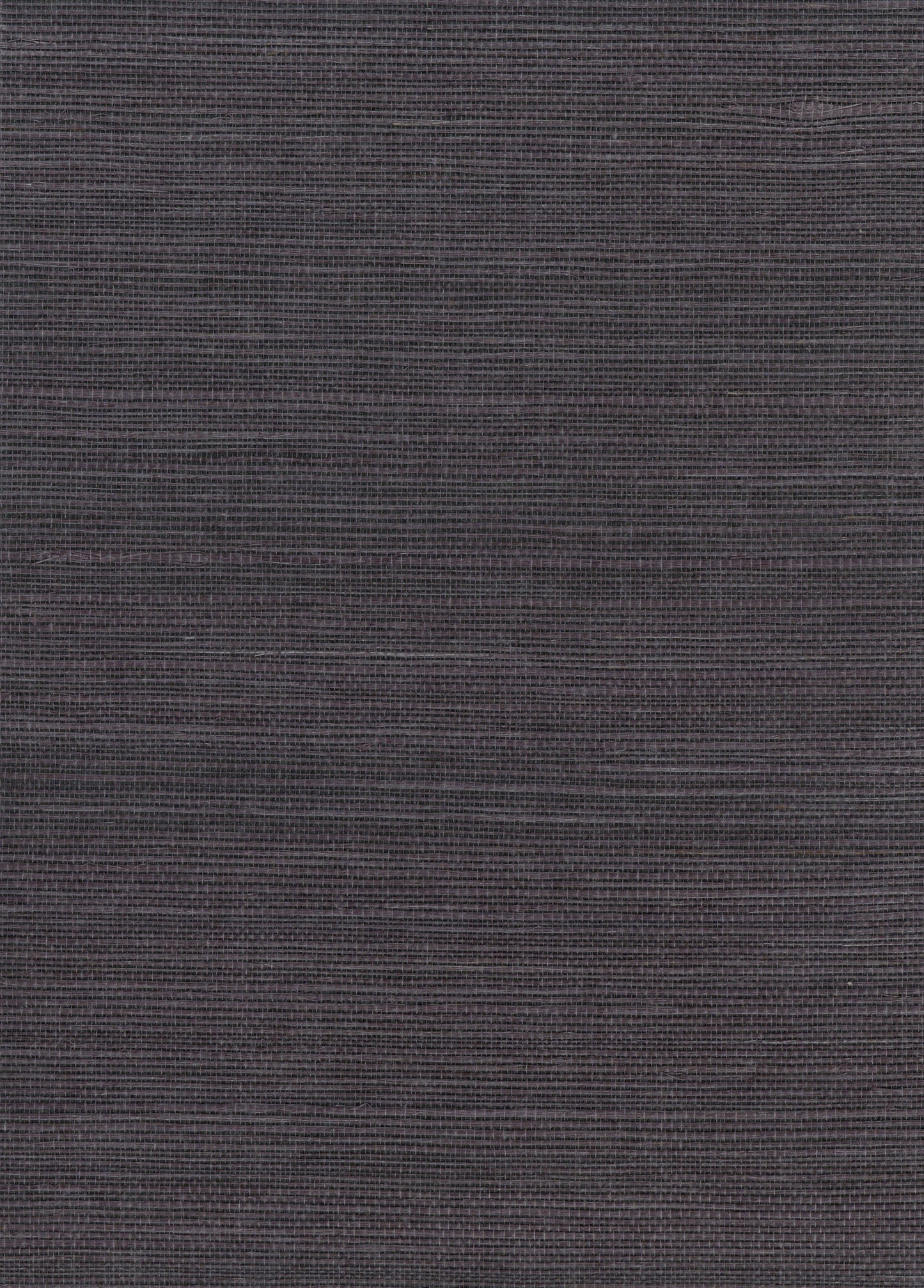 Dark charcoal woven fabric close-up with fine horizontal texture and matte finish.