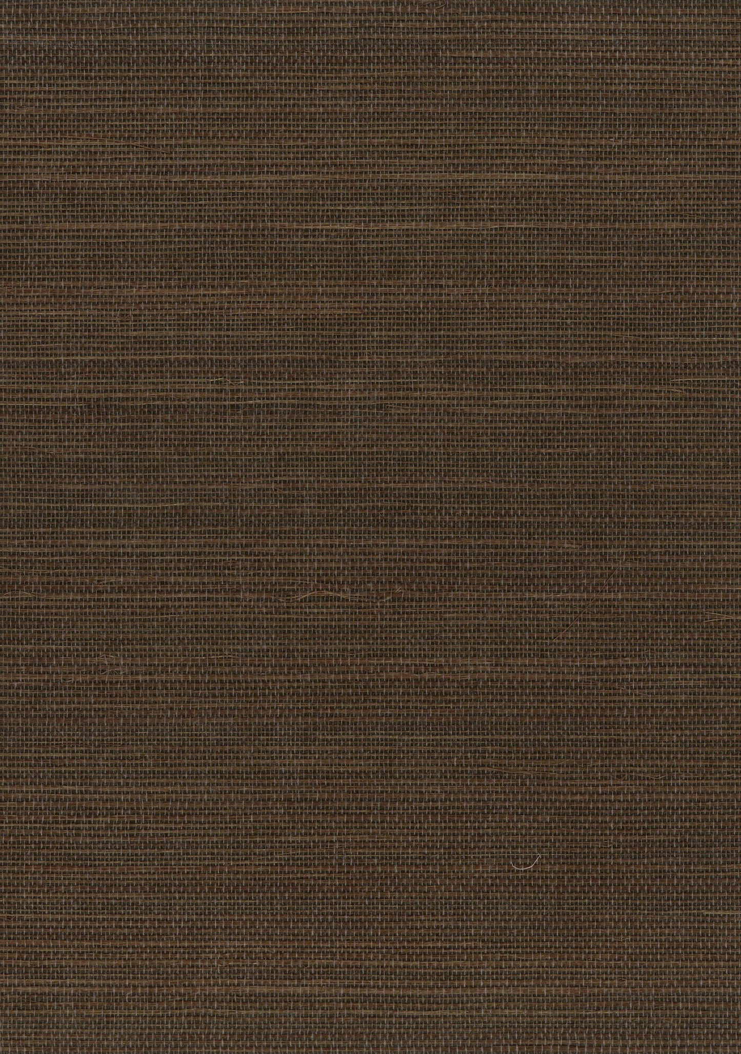 Dark brown woven fabric texture with a tight, canvas-like weave and rustic finish.