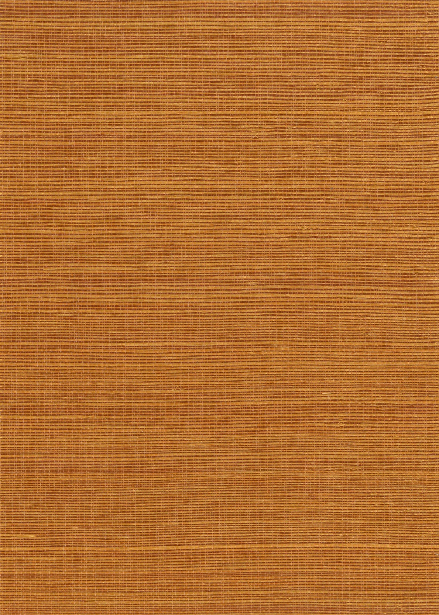 Orange-brown woven textile with subtle horizontal stripes, like a rug.