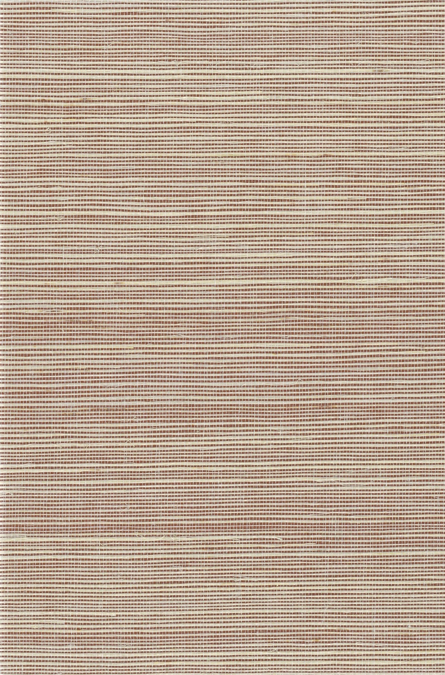 Beige woven fabric texture with fine horizontal stripes; linen-like upholstery or drapery material.