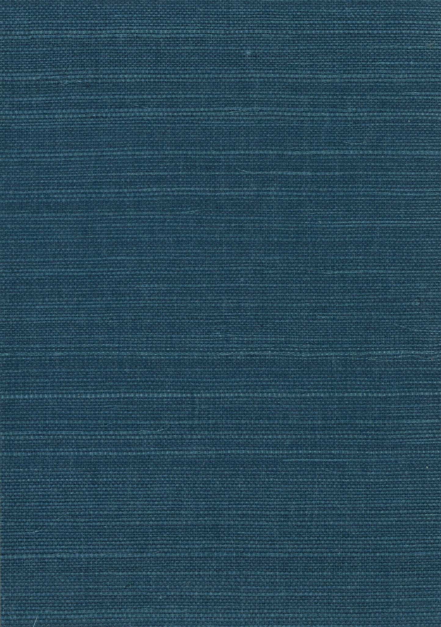 Blue textured woven fabric swatch with subtle horizontal weave.